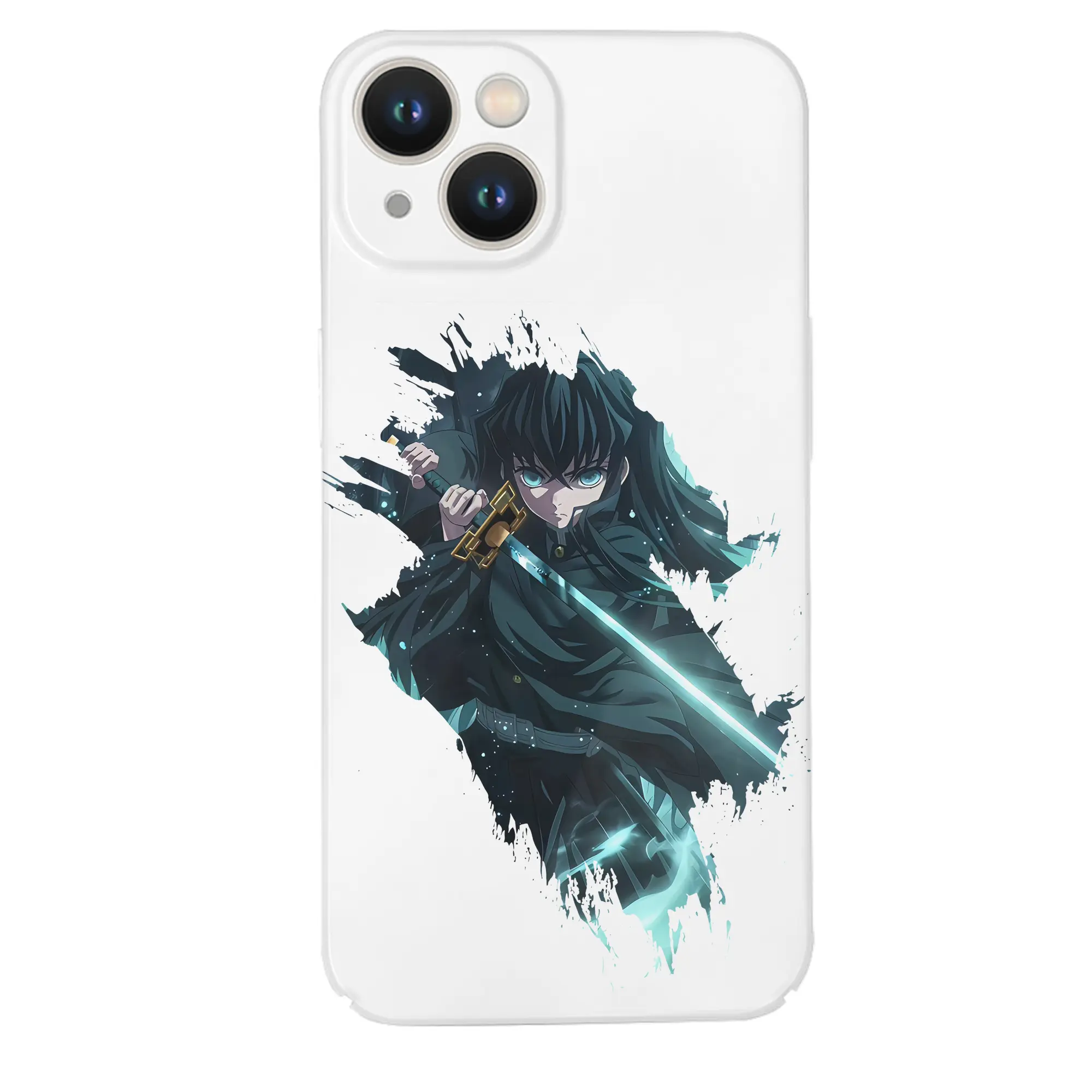 鬼滅の刃 グッズ,時透 無一郎 - IPhone 14シリーズ対応 ・ ハードケース ・ 衝撃吸収 ・ 360度密着 ・ カメラ保護 ・ 高品質プラスチック ・ 快適操作