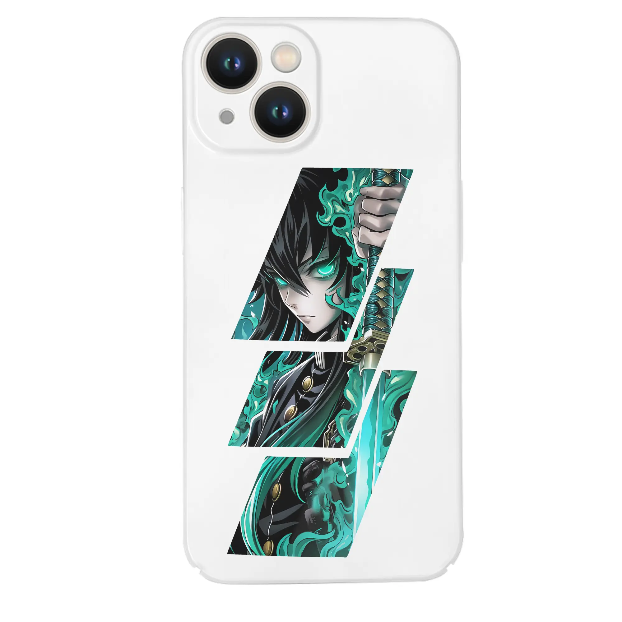 鬼滅の刃 グッズ,時透 無一郎 - IPhone 14シリーズ対応 ・ ハードケース ・ 衝撃吸収 ・ 360度密着 ・ カメラ保護 ・ 高品質プラスチック ・ 快適操作