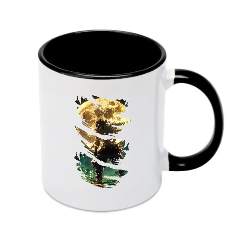 鬼滅の刃 グッズ,嘴平 伊之助 - カラフルマグカップ ・ 陶器 ・ 熱転写プリント ・ 鮮やかデザイン ・ 耐久性 高品質 ・ コーヒー お茶 ギフト用