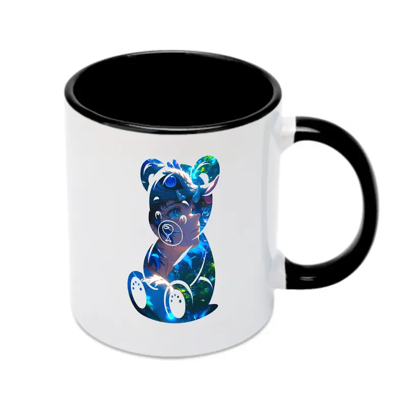 鬼滅の刃 グッズ,嘴平 伊之助 - カラフルマグカップ ・ 陶器 ・ 熱転写プリント ・ 鮮やかデザイン ・ 耐久性 高品質 ・ コーヒー お茶 ギフト用