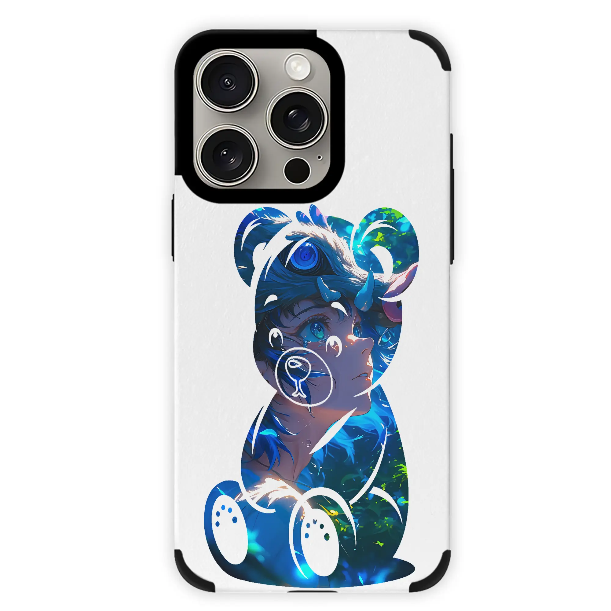 鬼滅の刃 グッズ,嘴平 伊之助 - IPhone15ProMax対応 ・ PUレザースマホケース ・ 耐衝撃 ・ 黄変防止 ・ 360度全面保護 ・ 柔らか手触り ・ 3D立体ボタン