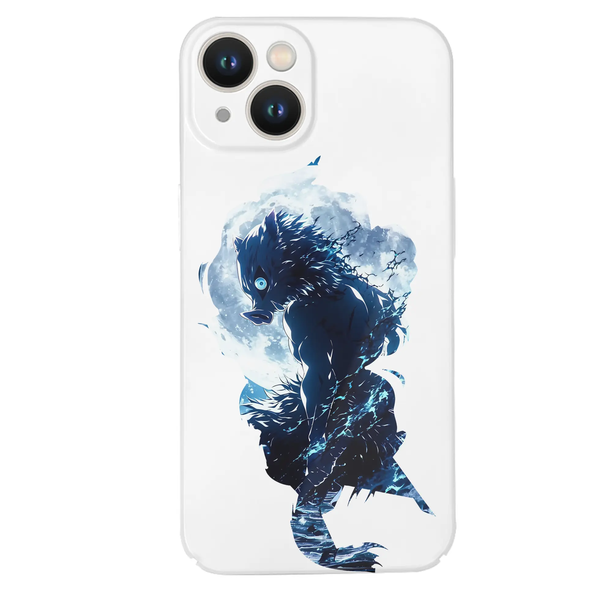 鬼滅の刃 グッズ,嘴平 伊之助 - IPhone 14シリーズ対応 ・ ハードケース ・ 衝撃吸収 ・ 360度密着 ・ カメラ保護 ・ 高品質プラスチック ・ 快適操作