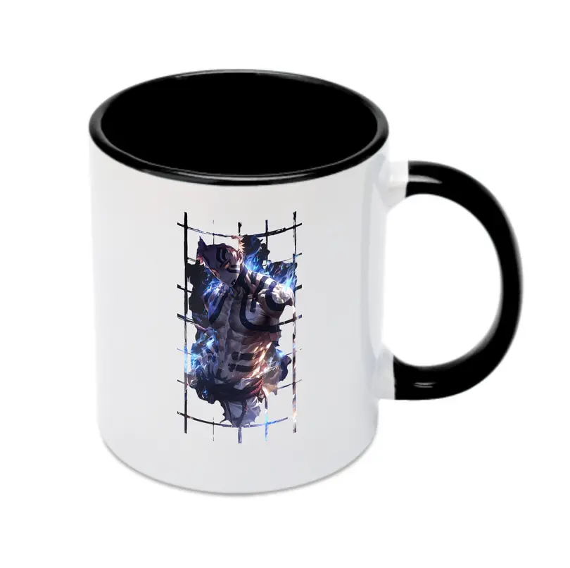 鬼滅の刃 グッズ,猗窩座 - カラフルマグカップ ・ 陶器 ・ 熱転写プリント ・ 鮮やかデザイン ・ 耐久性 高品質 ・ コーヒー お茶 ギフト用