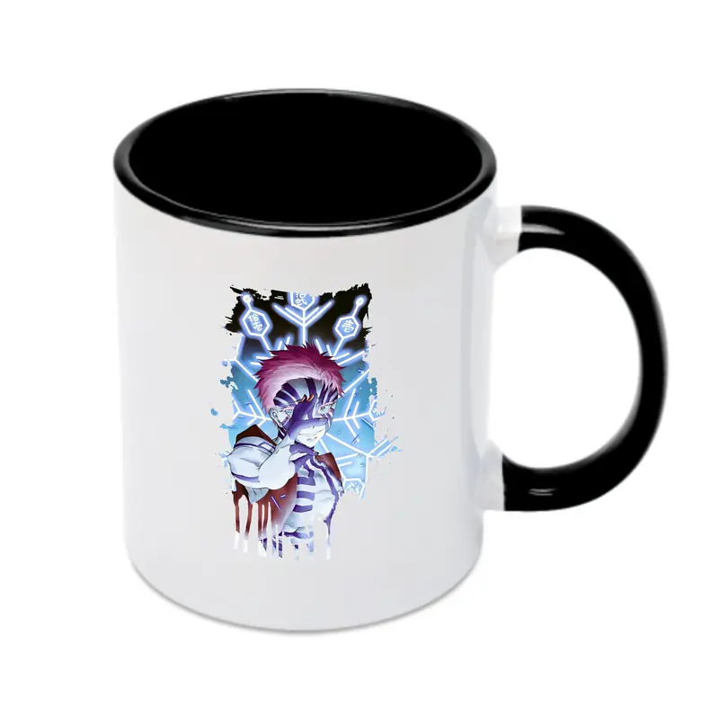 鬼滅の刃 グッズ,猗窩座 - カラフルマグカップ ・ 陶器 ・ 熱転写プリント ・ 鮮やかデザイン ・ 耐久性 高品質 ・ コーヒー お茶 ギフト用