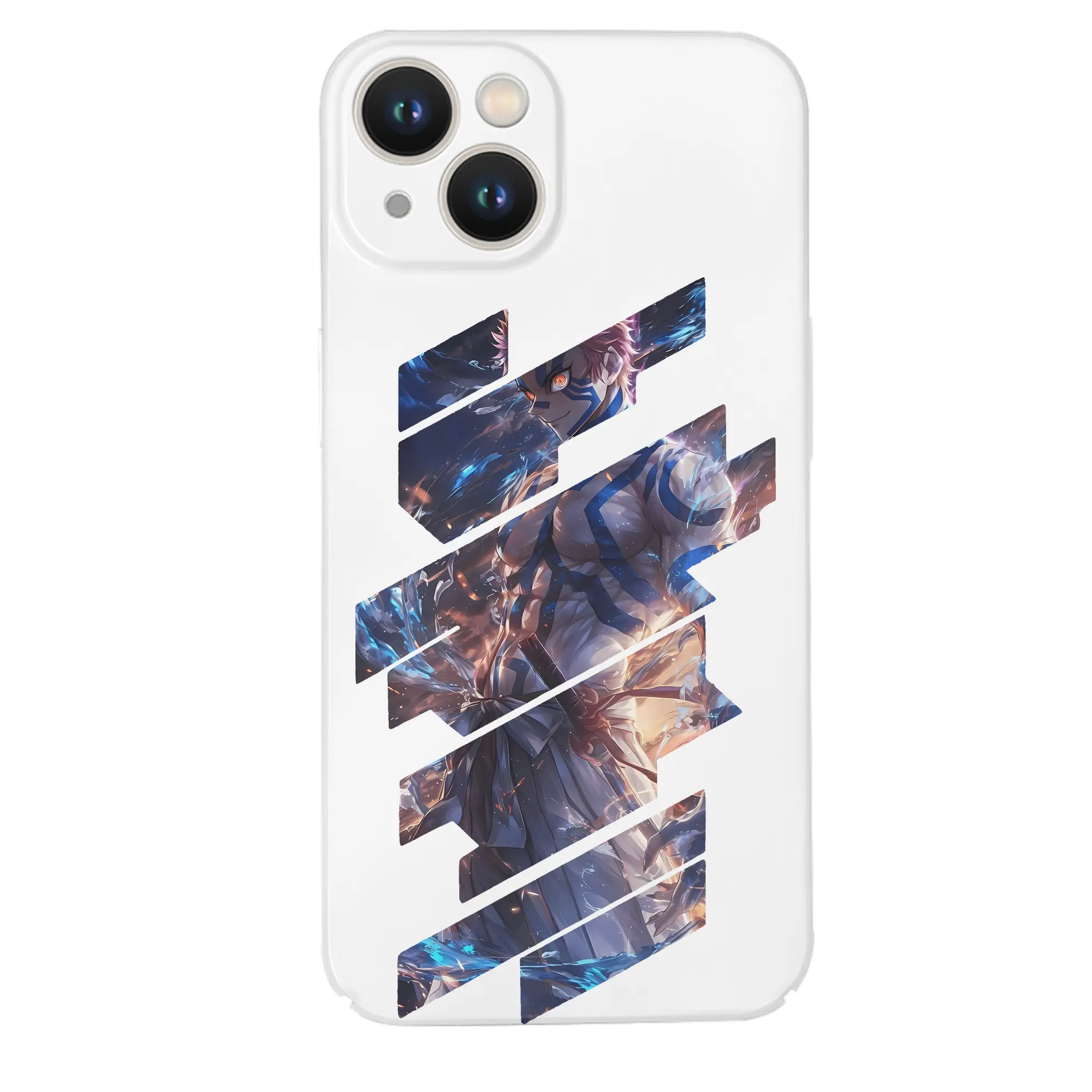 鬼滅の刃 グッズ,猗窩座 - IPhone 14シリーズ対応 ・ ハードケース ・ 衝撃吸収 ・ 360度密着 ・ カメラ保護 ・ 高品質プラスチック ・ 快適操作