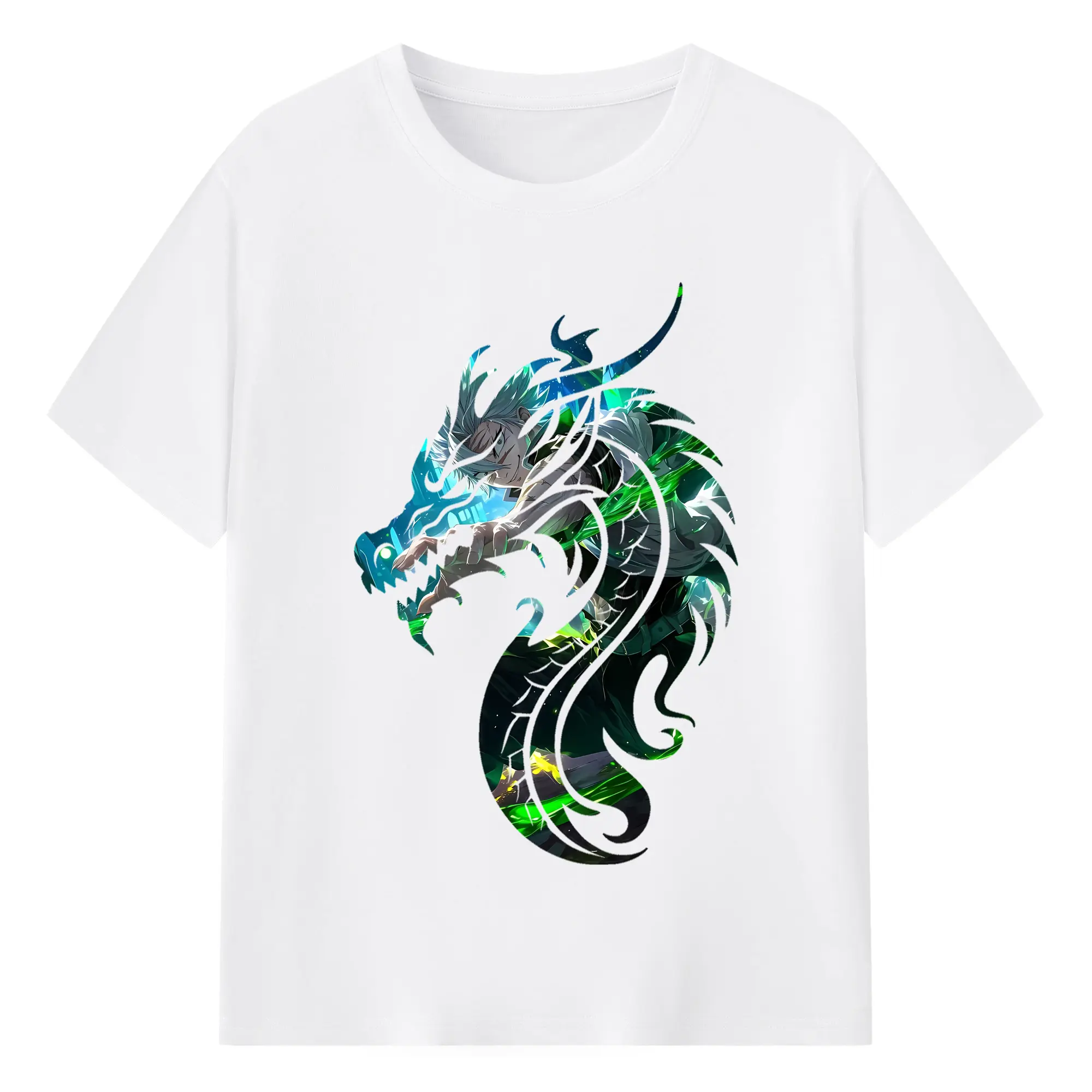 鬼滅の刃 グッズ,不死川 実弥 - 綿100％ 半袖Tシャツ ・ フロントプリント ・ 快適 通気性 ・ 日常使い 散歩 スポーツ用