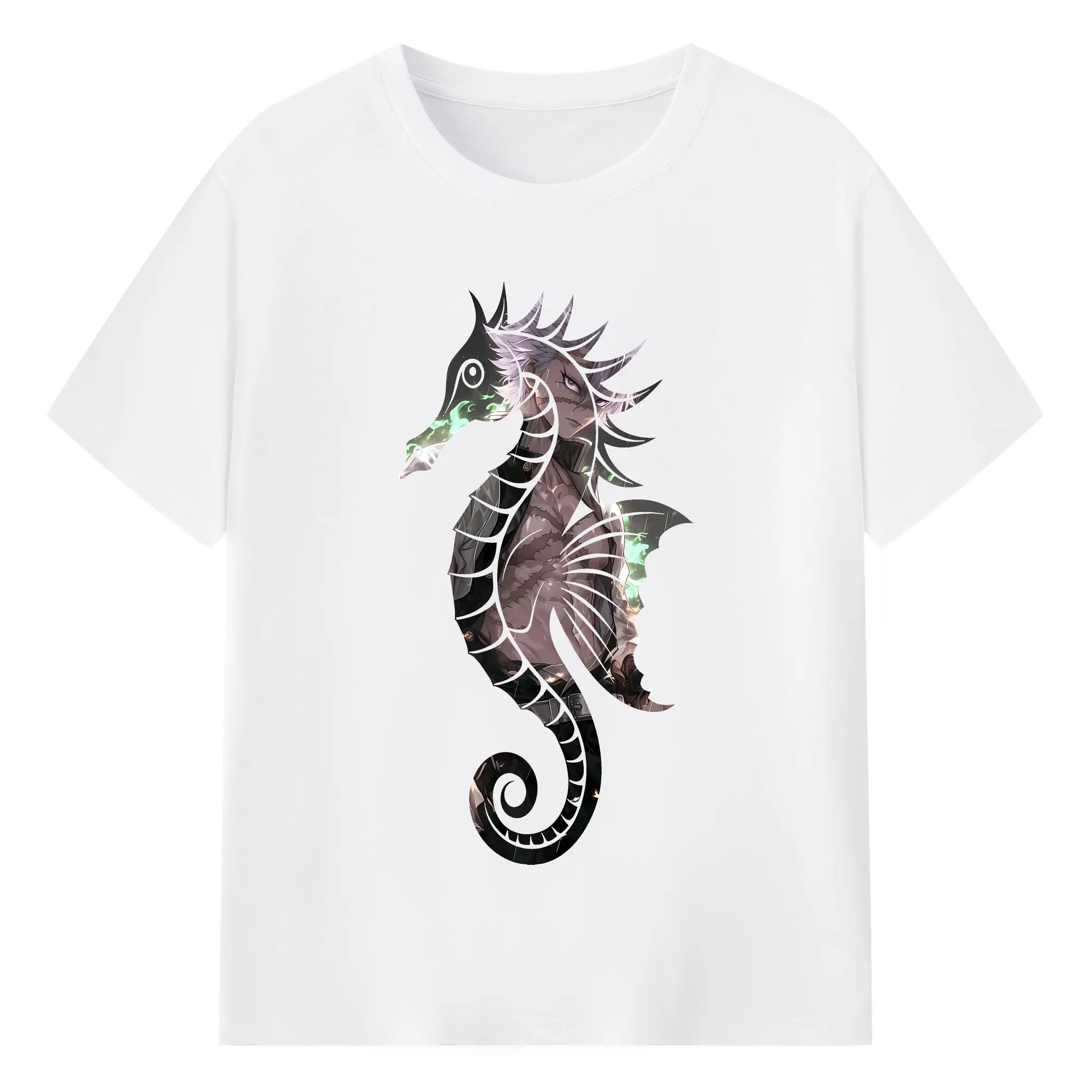 鬼滅の刃 グッズ,不死川 実弥 - 綿100％ 半袖Tシャツ ・ フロントプリント ・ 快適 通気性 ・ 日常使い 散歩 スポーツ用