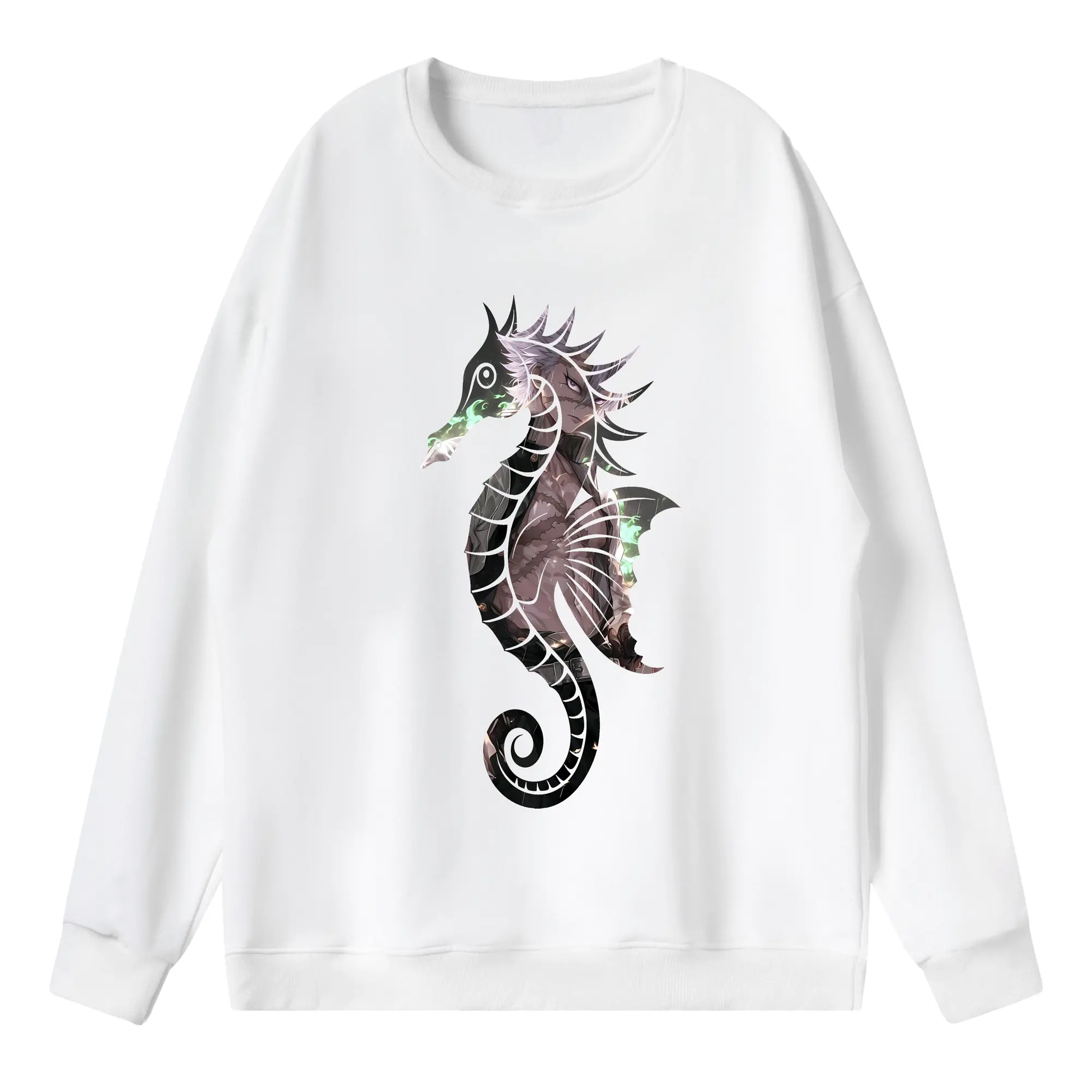 鬼滅の刃 グッズ,不死川 実弥 - 薄手 クルーネック スウェット 裏毛260g · ポリエステル 春秋向け カジュアル 男女兼用 · トレーナー デイリー スポーツ 散歩に最適