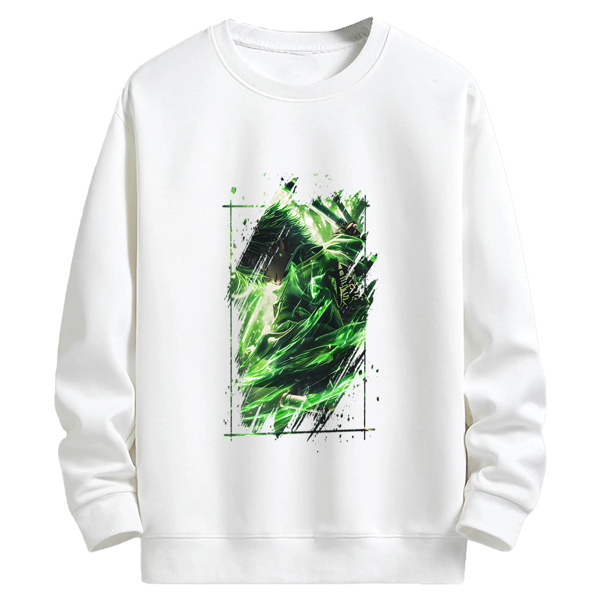 鬼滅の刃 グッズ,不死川 実弥 - キッズ クルーネックスウェットシャツ ・ フロントプリント ・ 綿80％ ポリエステル20％ ・ 快適 通学 スポーツ 日常使い お散歩用