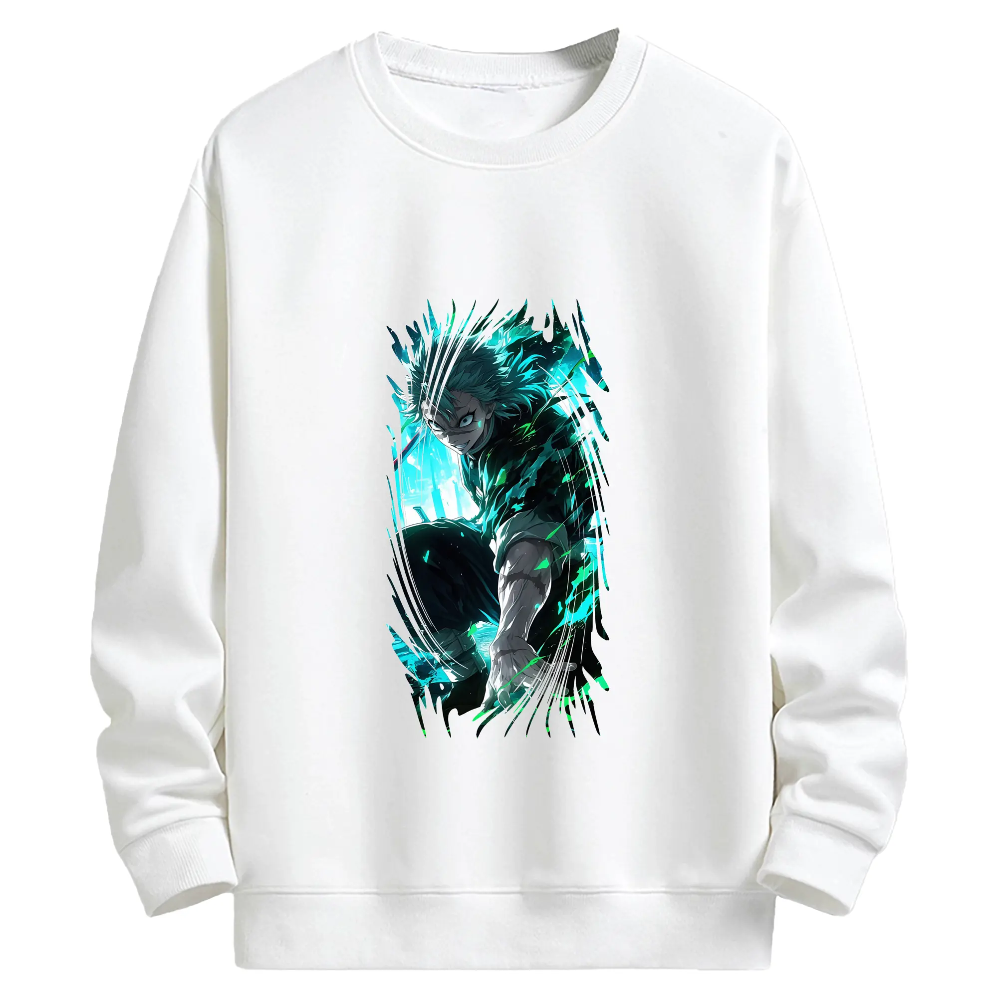 鬼滅の刃 グッズ,不死川 実弥 - キッズ クルーネックスウェットシャツ ・ フロントプリント ・ 綿80％ ポリエステル20％ ・ 快適 通学 スポーツ 日常使い お散歩用