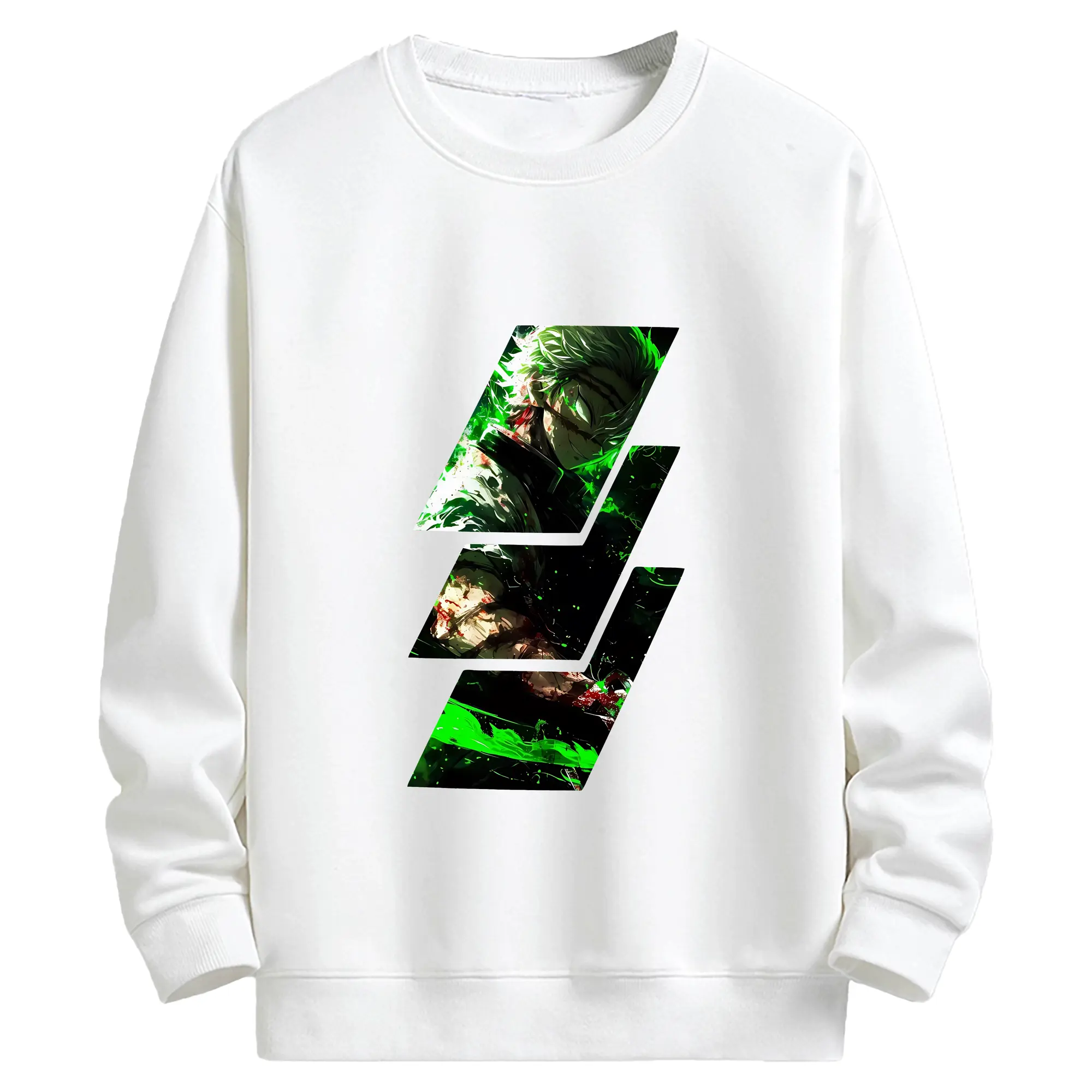 鬼滅の刃 グッズ,不死川 実弥 - キッズ クルーネックスウェットシャツ ・ フロントプリント ・ 綿80％ ポリエステル20％ ・ 快適 通学 スポーツ 日常使い お散歩用