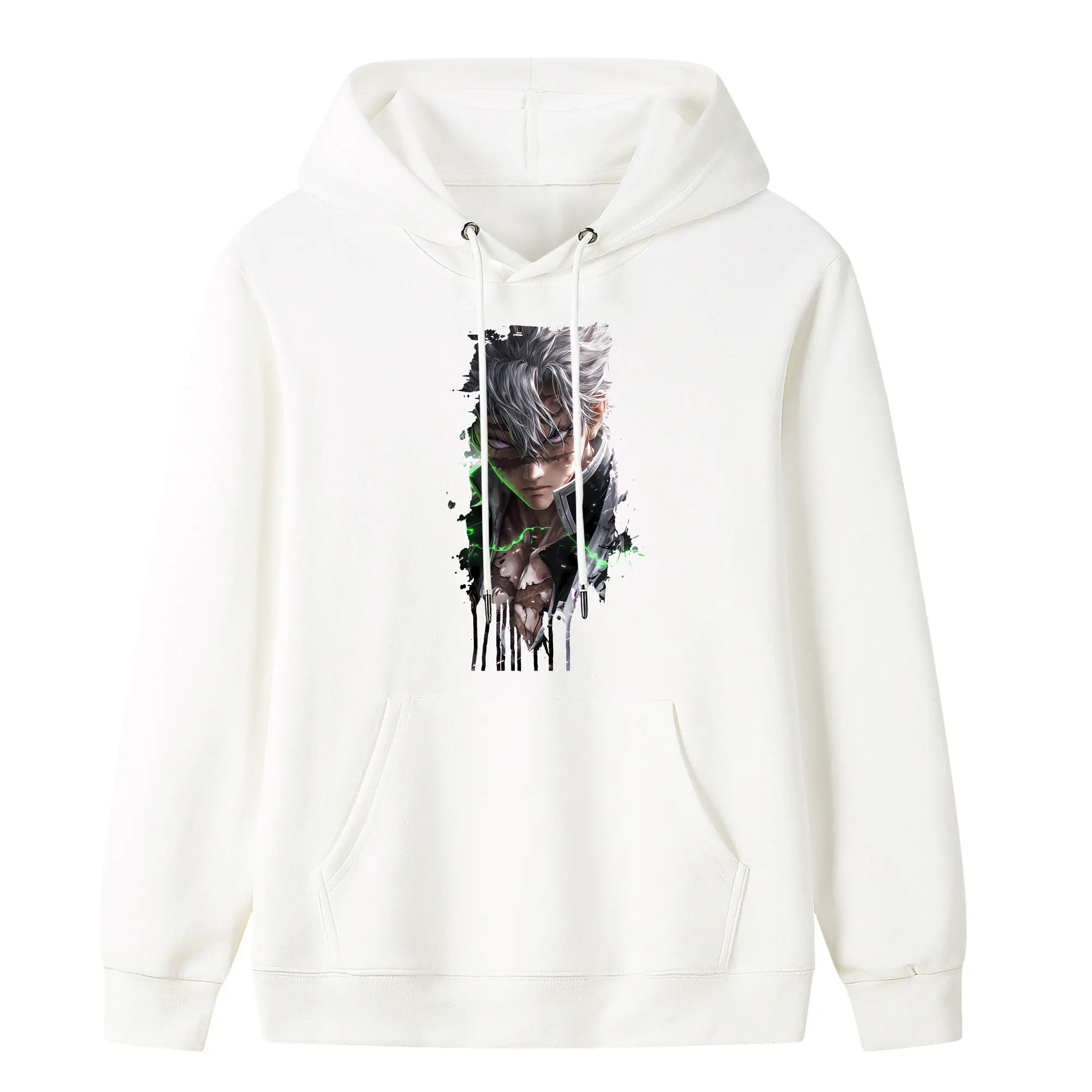 鬼滅の刃 グッズ,不死川 実弥 - キッズ フード付きパーカー ・ フロントプリント ・ ポリエステル100％ ・ 快適 通学 スポーツ 日常使い お散歩用