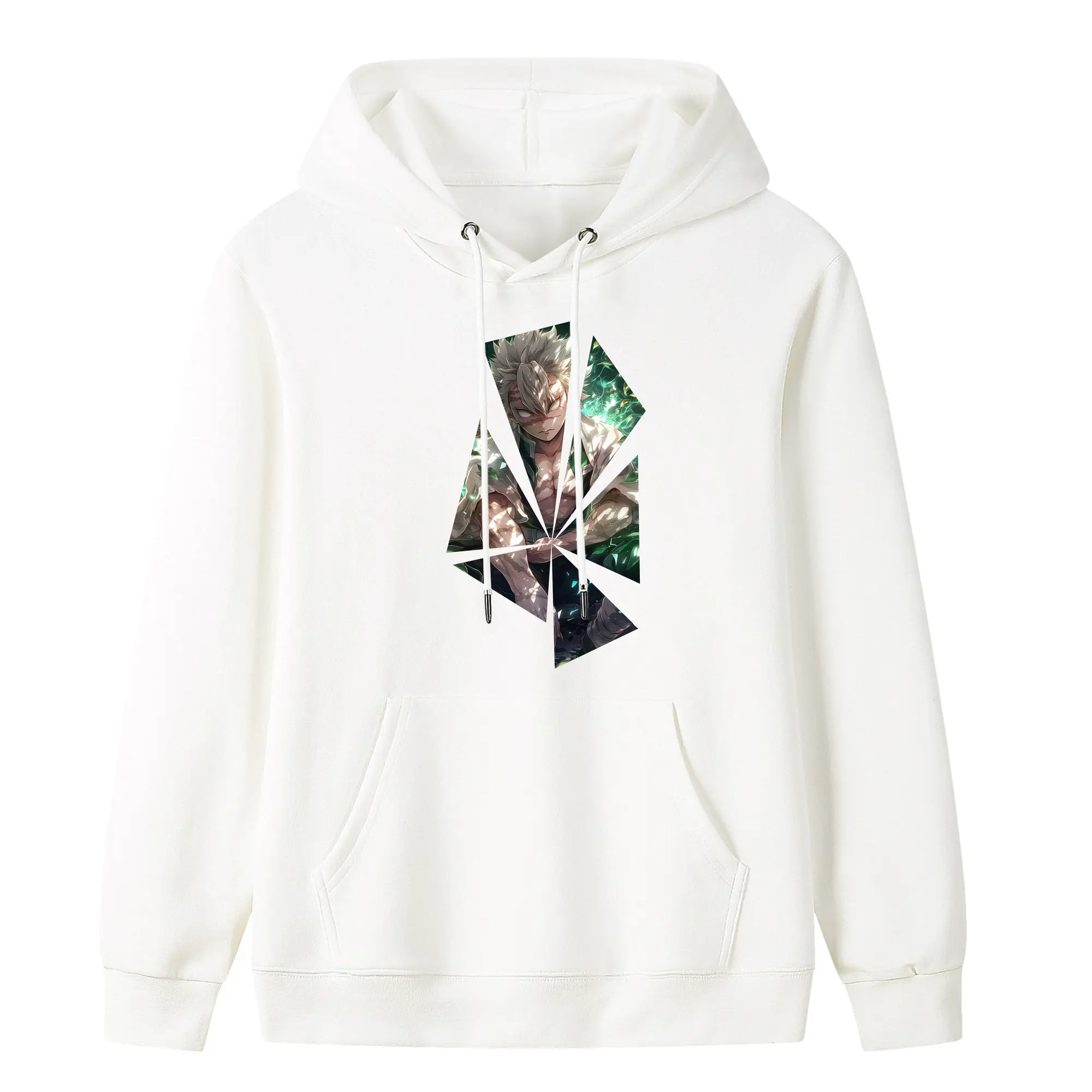 鬼滅の刃 グッズ,不死川 実弥 - キッズ フード付きパーカー ・ フロントプリント ・ ポリエステル100％ ・ 快適 通学 スポーツ 日常使い お散歩用