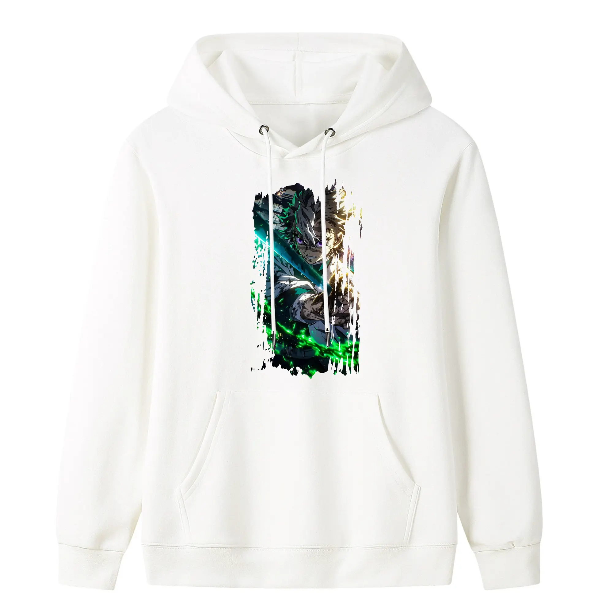 鬼滅の刃 グッズ,不死川 実弥 - キッズ フード付きパーカー ・ フロントプリント ・ ポリエステル100％ ・ 快適 通学 スポーツ 日常使い お散歩用