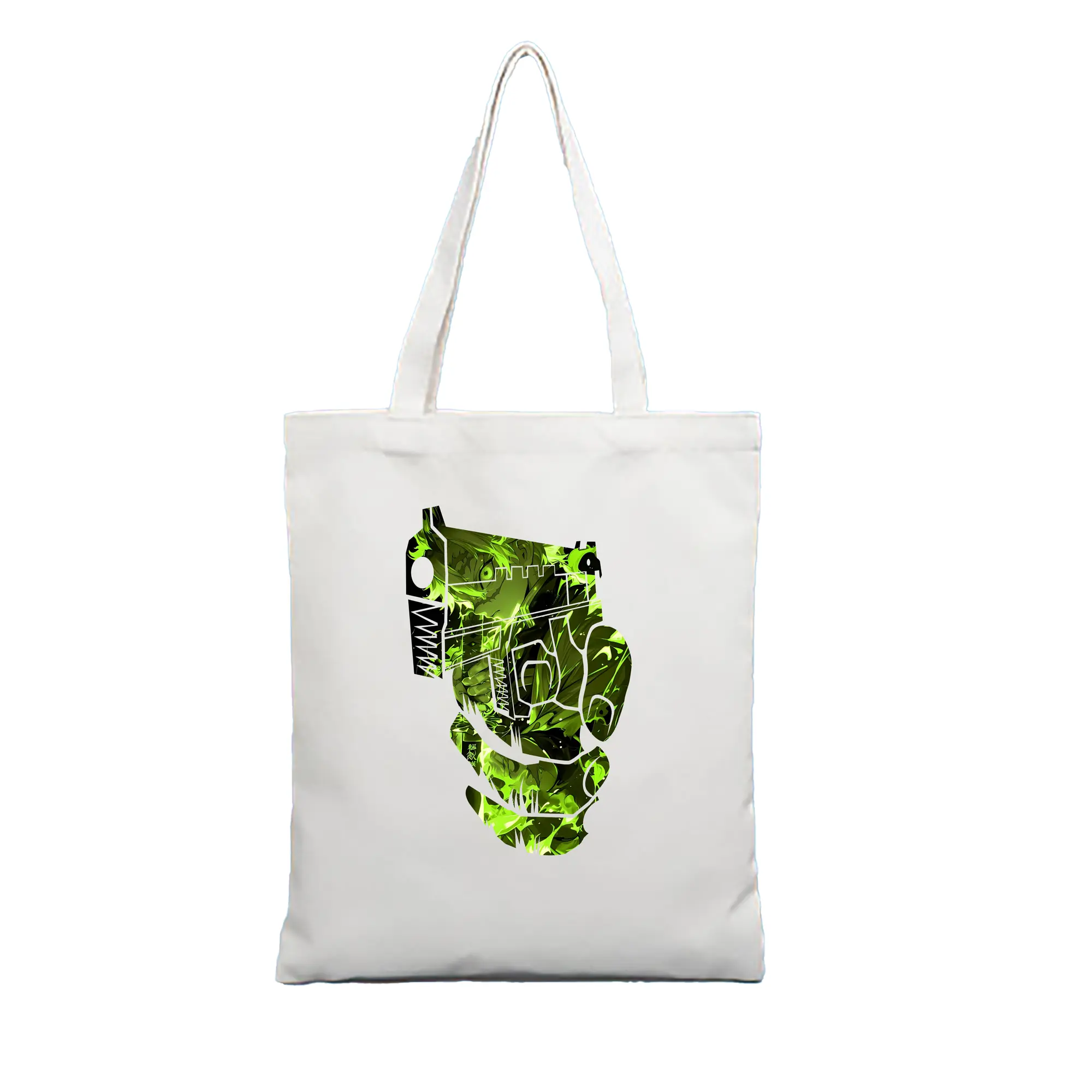 鬼滅の刃 グッズ,不死川 実弥 - 縦型キャンバス手提げバッグ（トートバッグ） ・ キャンバス素材 ・ ショッピング用 ・ 軽量 丈夫 お手入れ簡単