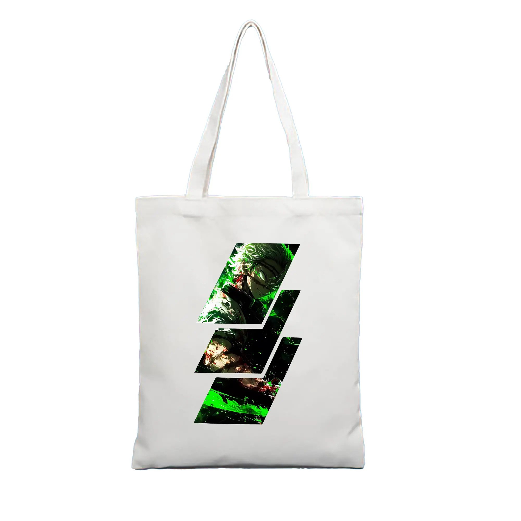 鬼滅の刃 グッズ,不死川 実弥 - 縦型キャンバス手提げバッグ（トートバッグ） ・ キャンバス素材 ・ ショッピング用 ・ 軽量 丈夫 お手入れ簡単