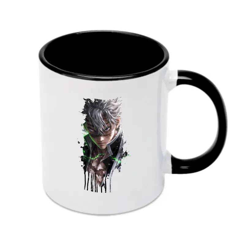 鬼滅の刃 グッズ,不死川 実弥 - カラフルマグカップ ・ 陶器 ・ 熱転写プリント ・ 鮮やかデザイン ・ 耐久性 高品質 ・ コーヒー お茶 ギフト用