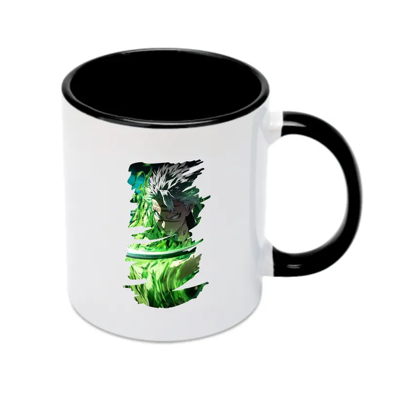 鬼滅の刃 グッズ,不死川 実弥 - カラフルマグカップ ・ 陶器 ・ 熱転写プリント ・ 鮮やかデザイン ・ 耐久性 高品質 ・ コーヒー お茶 ギフト用