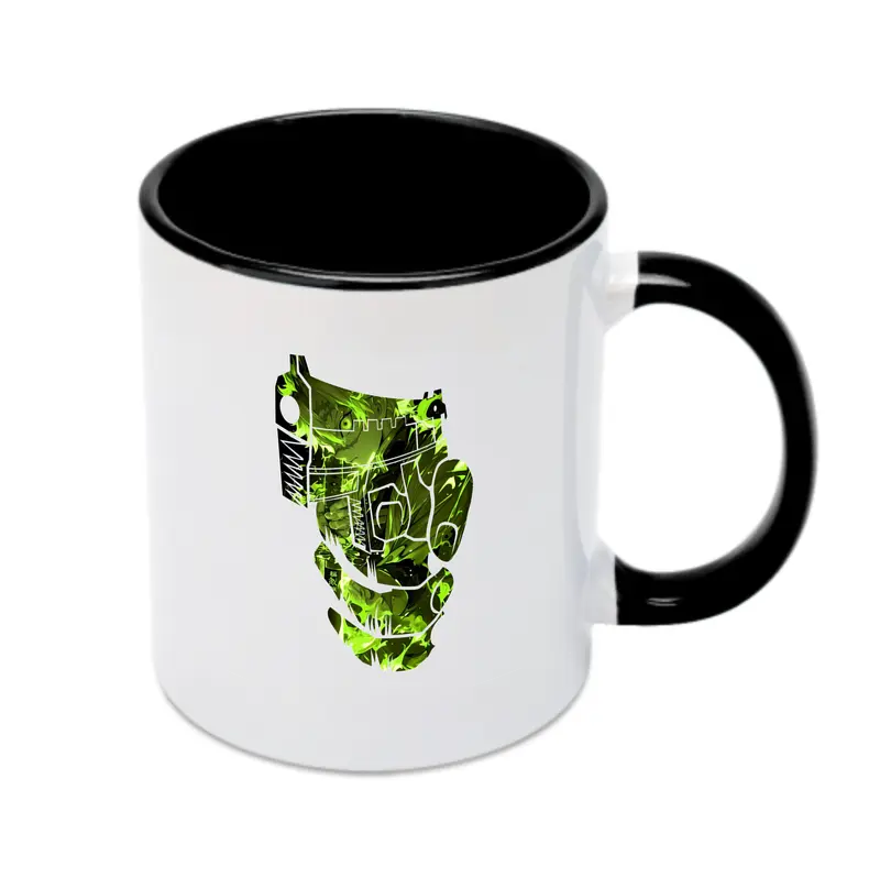 鬼滅の刃 グッズ,不死川 実弥 - カラフルマグカップ ・ 陶器 ・ 熱転写プリント ・ 鮮やかデザイン ・ 耐久性 高品質 ・ コーヒー お茶 ギフト用