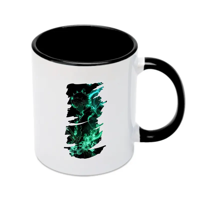 鬼滅の刃 グッズ,不死川 実弥 - カラフルマグカップ ・ 陶器 ・ 熱転写プリント ・ 鮮やかデザイン ・ 耐久性 高品質 ・ コーヒー お茶 ギフト用