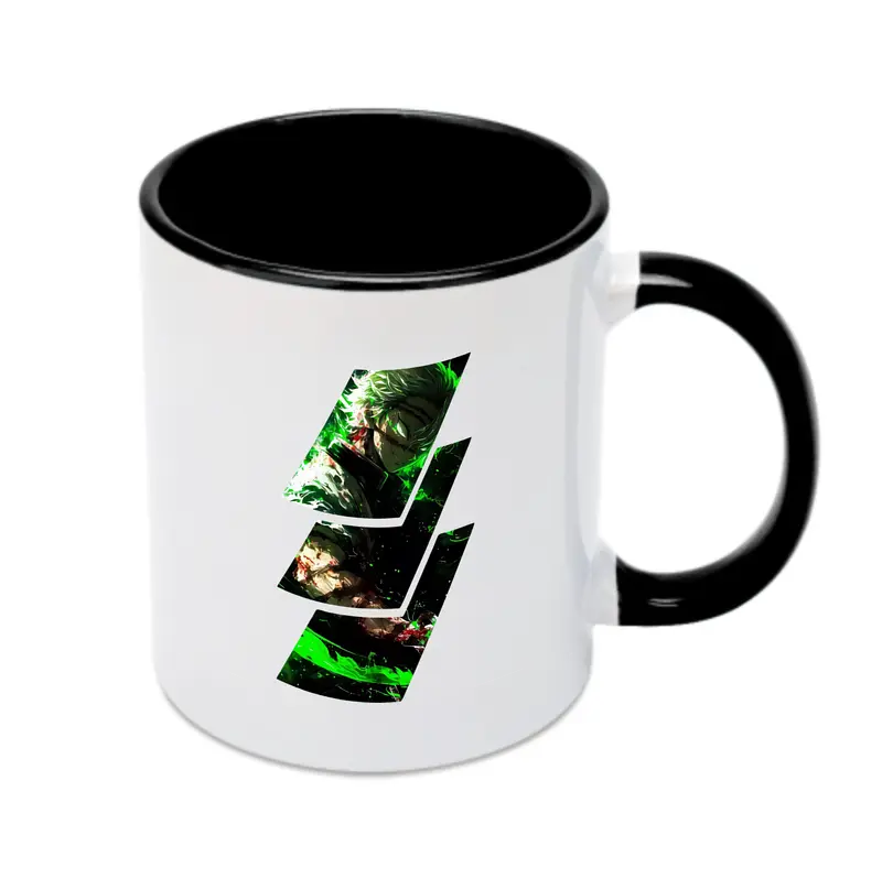 鬼滅の刃 グッズ,不死川 実弥 - カラフルマグカップ ・ 陶器 ・ 熱転写プリント ・ 鮮やかデザイン ・ 耐久性 高品質 ・ コーヒー お茶 ギフト用