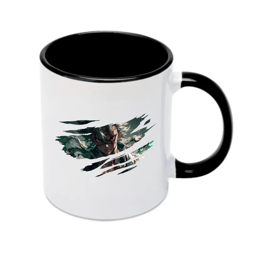 鬼滅の刃 グッズ,不死川 実弥 - カラフルマグカップ ・ 陶器 ・ 熱転写プリント ・ 鮮やかデザイン ・ 耐久性 高品質 ・ コーヒー お茶 ギフト用