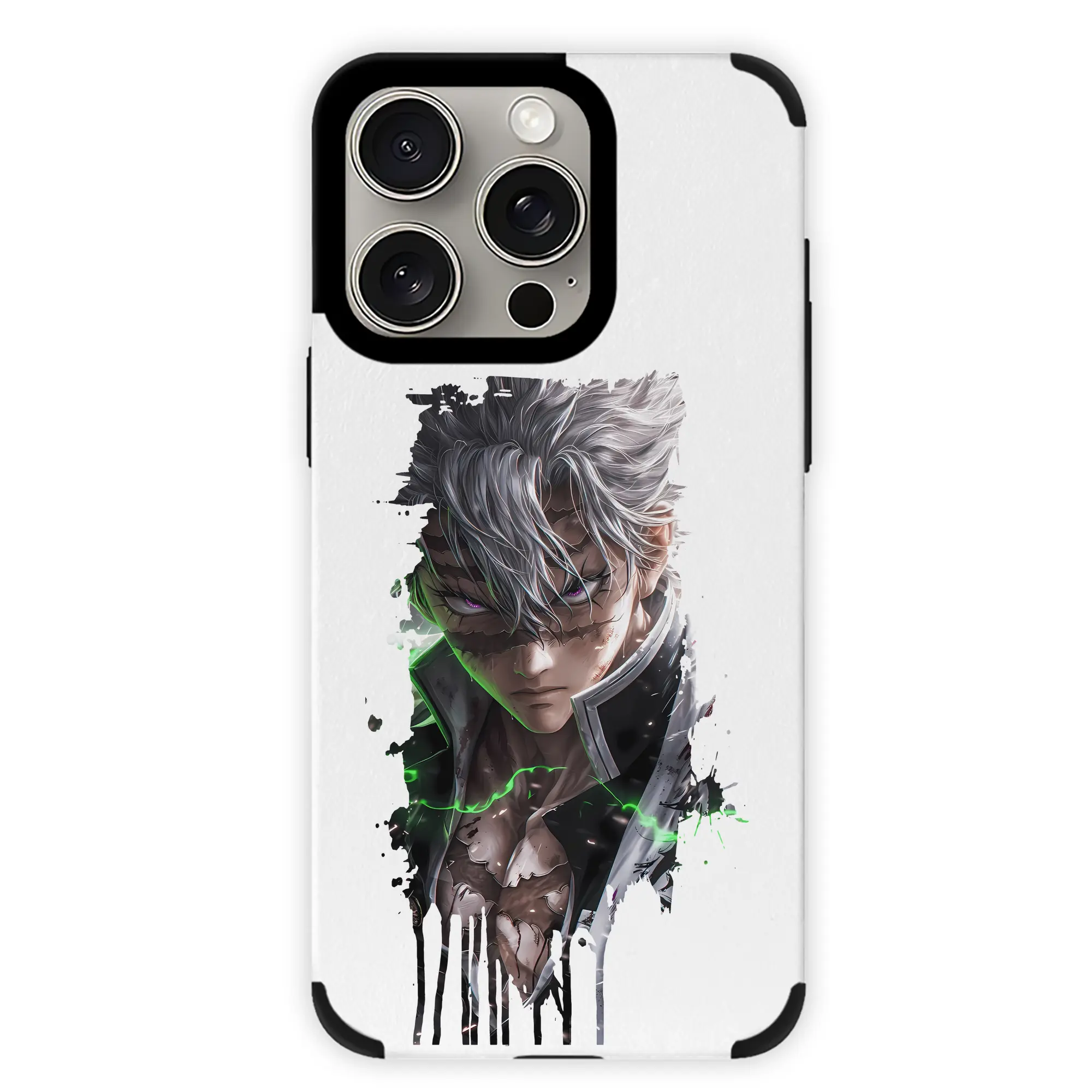 鬼滅の刃 グッズ,不死川 実弥 - IPhone15ProMax対応 ・ PUレザースマホケース ・ 耐衝撃 ・ 黄変防止 ・ 360度全面保護 ・ 柔らか手触り ・ 3D立体ボタン