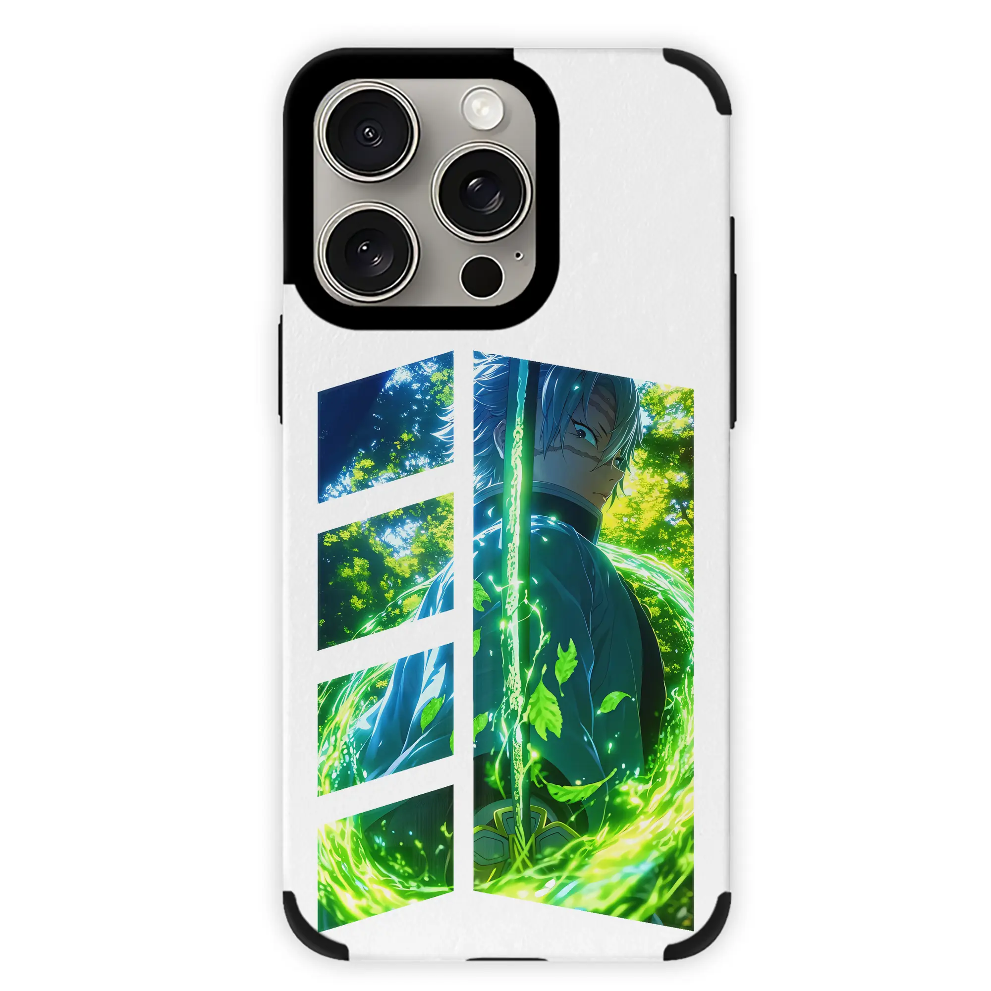 鬼滅の刃 グッズ,不死川 実弥 - IPhone15ProMax対応 ・ PUレザースマホケース ・ 耐衝撃 ・ 黄変防止 ・ 360度全面保護 ・ 柔らか手触り ・ 3D立体ボタン