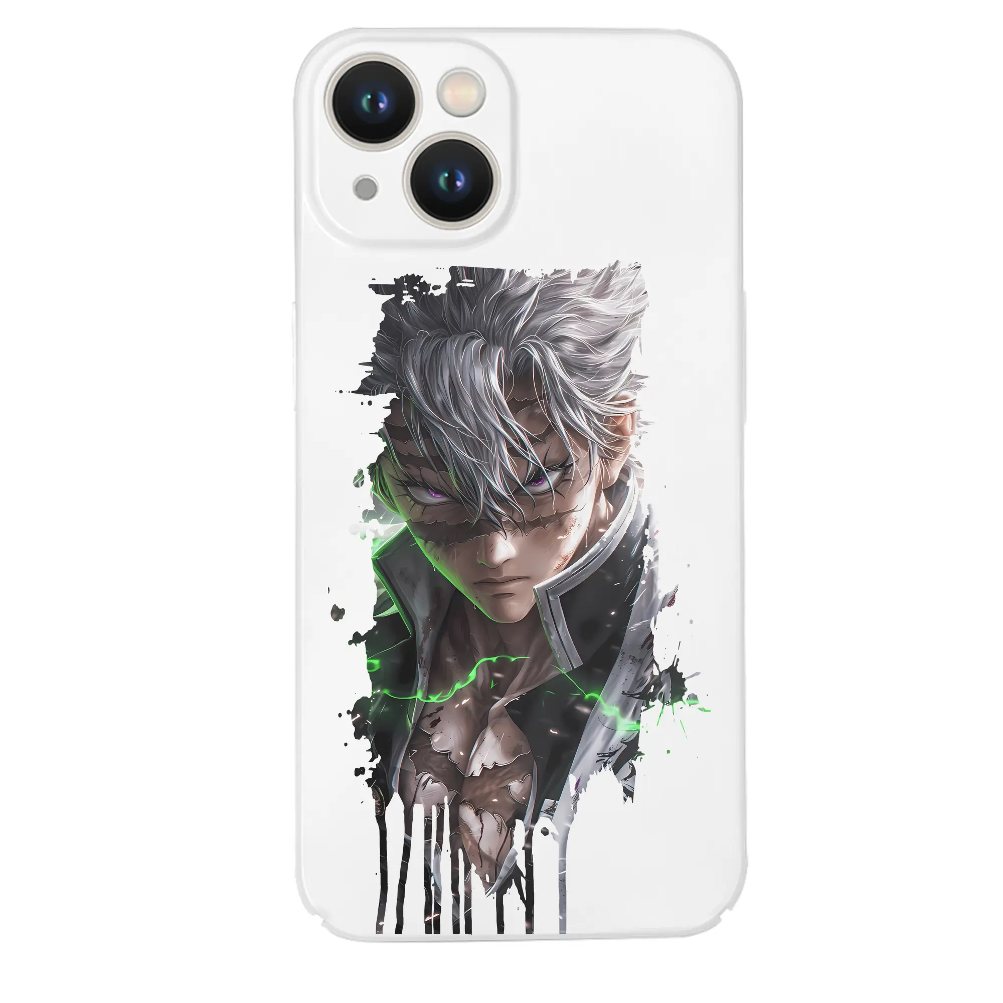 鬼滅の刃 グッズ,不死川 実弥 - IPhone 14シリーズ対応 ・ ハードケース ・ 衝撃吸収 ・ 360度密着 ・ カメラ保護 ・ 高品質プラスチック ・ 快適操作