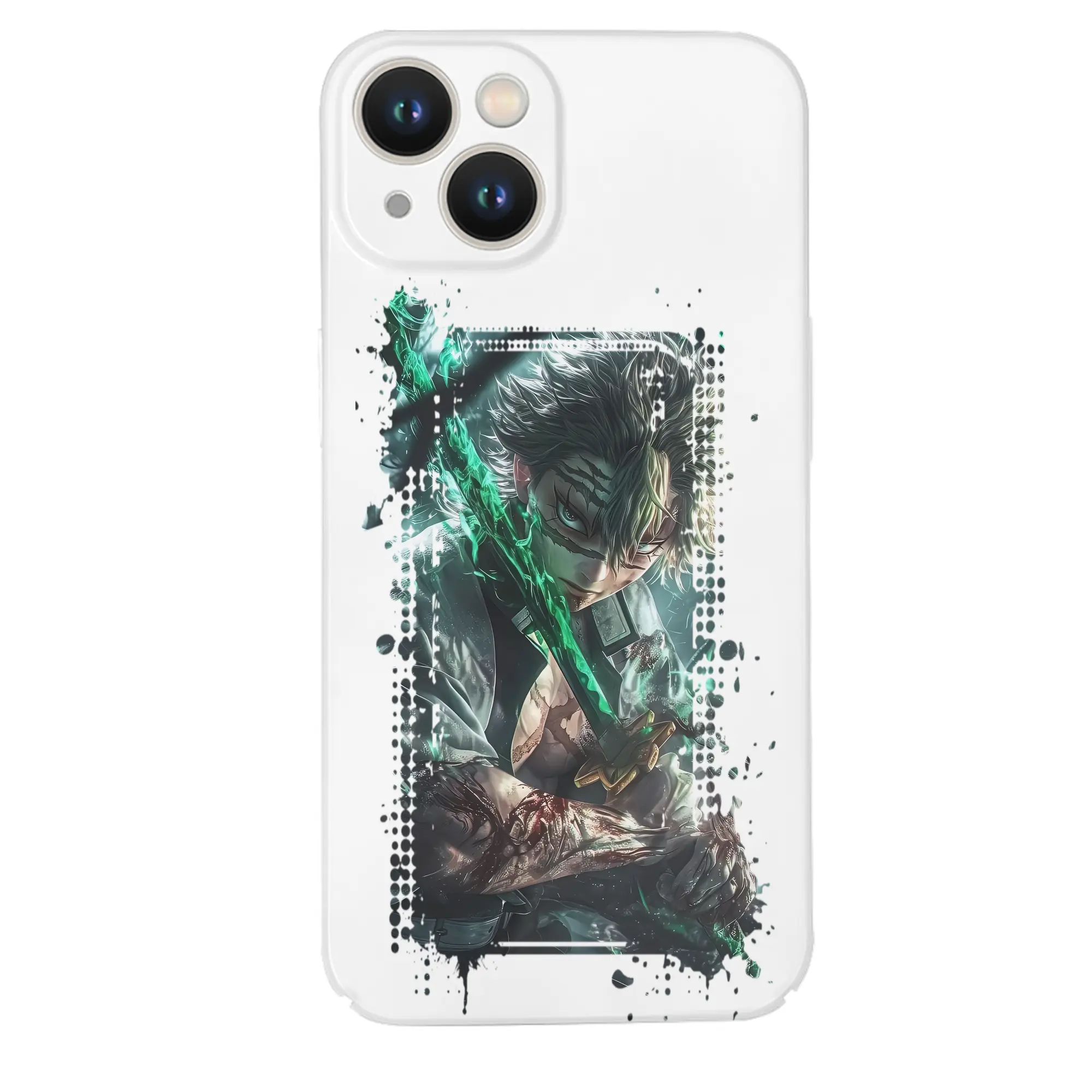 鬼滅の刃 グッズ,不死川 実弥 - IPhone 14シリーズ対応 ・ ハードケース ・ 衝撃吸収 ・ 360度密着 ・ カメラ保護 ・ 高品質プラスチック ・ 快適操作