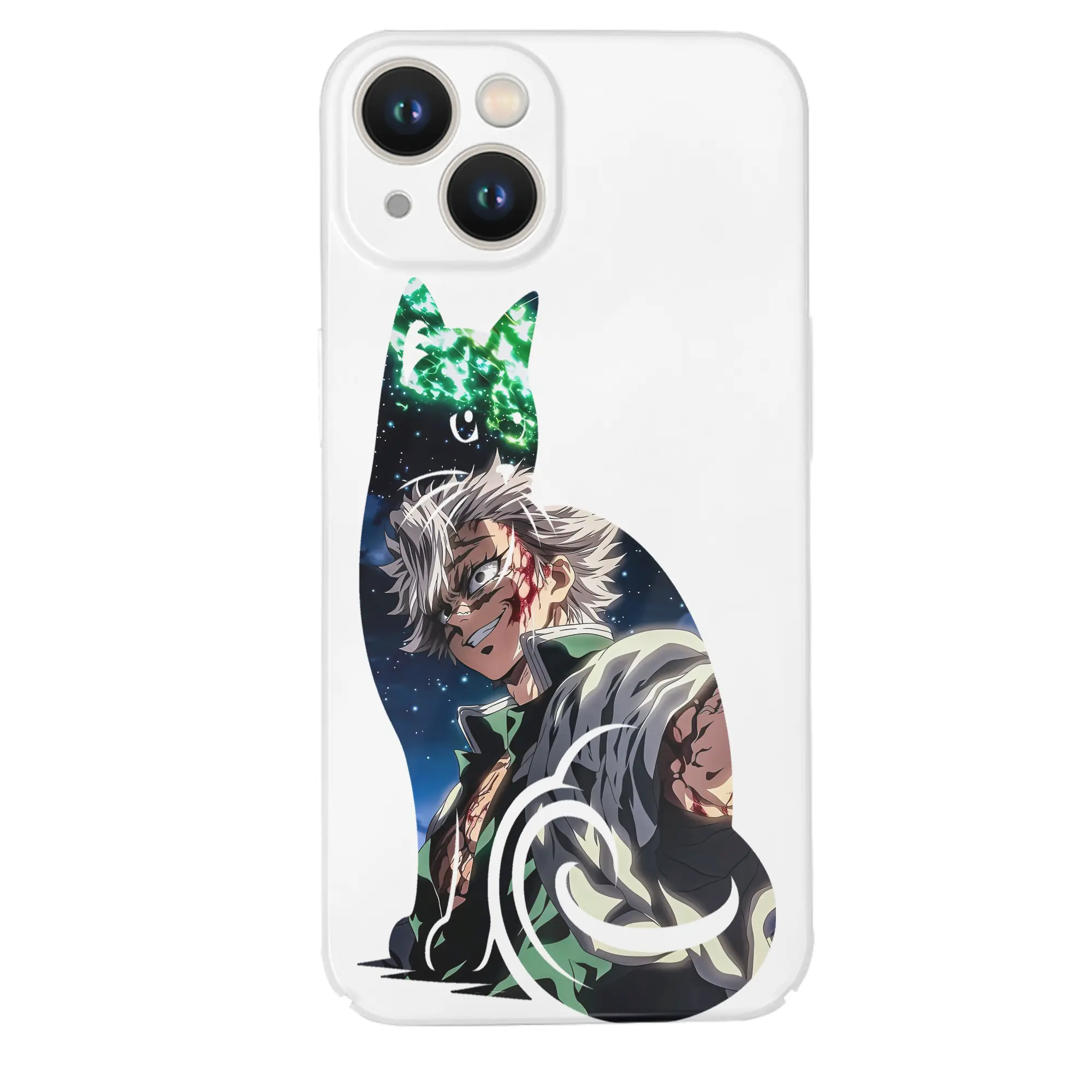 鬼滅の刃 グッズ,不死川 実弥 - IPhone 14シリーズ対応 ・ ハードケース ・ 衝撃吸収 ・ 360度密着 ・ カメラ保護 ・ 高品質プラスチック ・ 快適操作