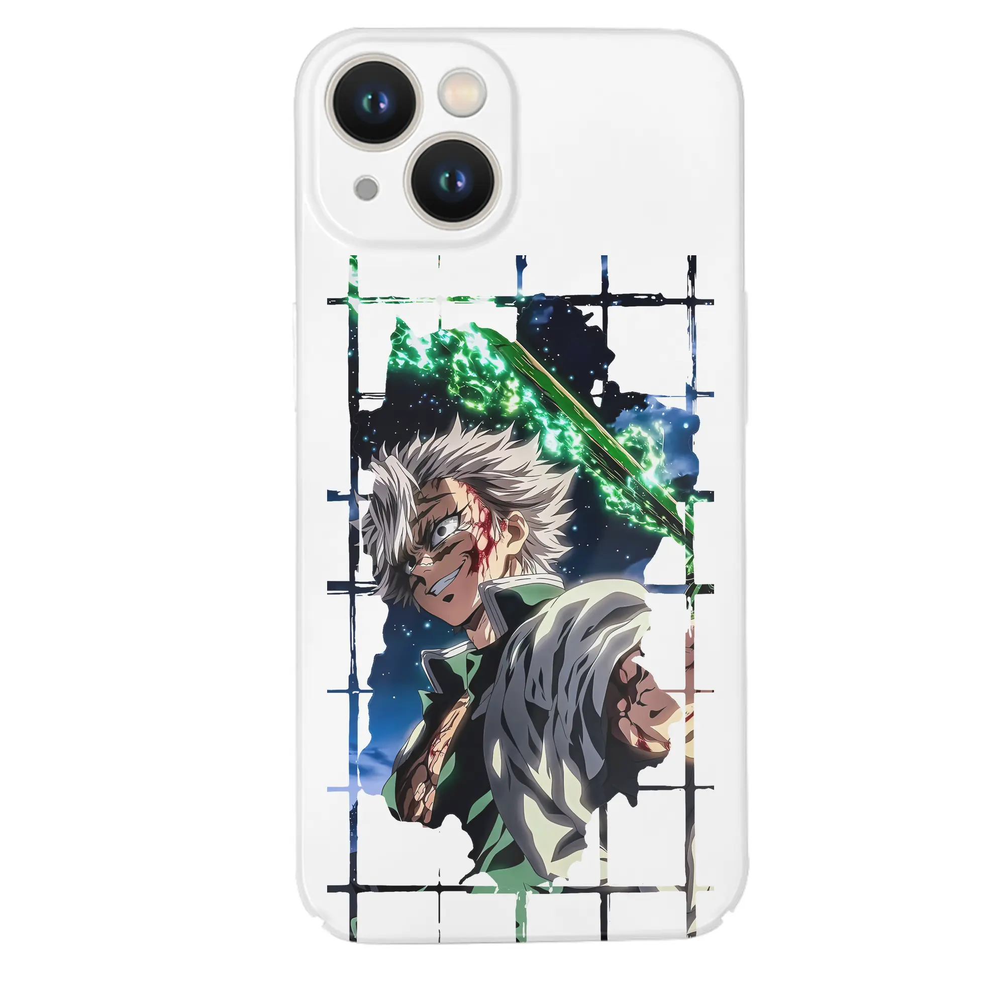 鬼滅の刃 グッズ,不死川 実弥 - IPhone 14シリーズ対応 ・ ハードケース ・ 衝撃吸収 ・ 360度密着 ・ カメラ保護 ・ 高品質プラスチック ・ 快適操作