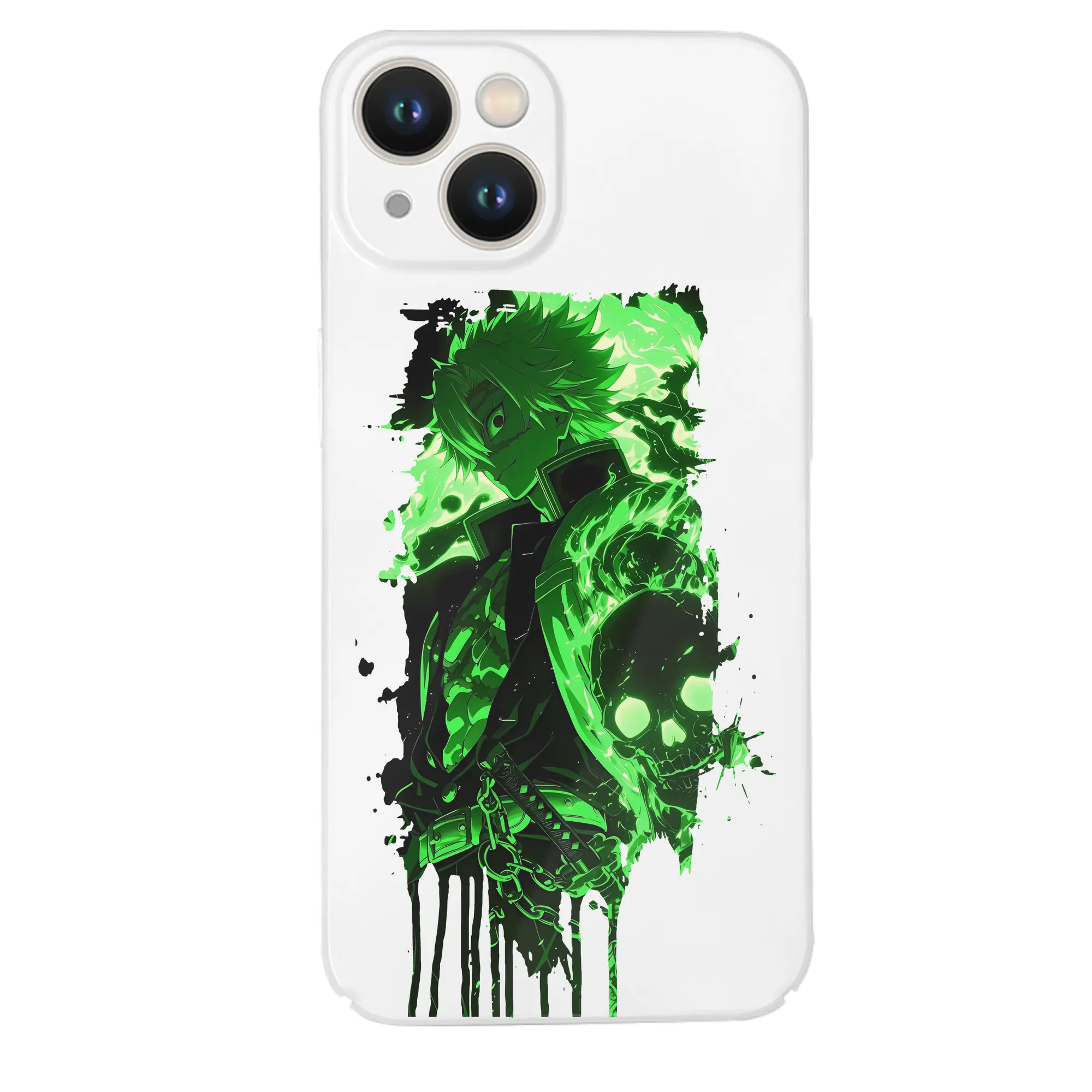 鬼滅の刃 グッズ,不死川 実弥 - IPhone 14シリーズ対応 ・ ハードケース ・ 衝撃吸収 ・ 360度密着 ・ カメラ保護 ・ 高品質プラスチック ・ 快適操作
