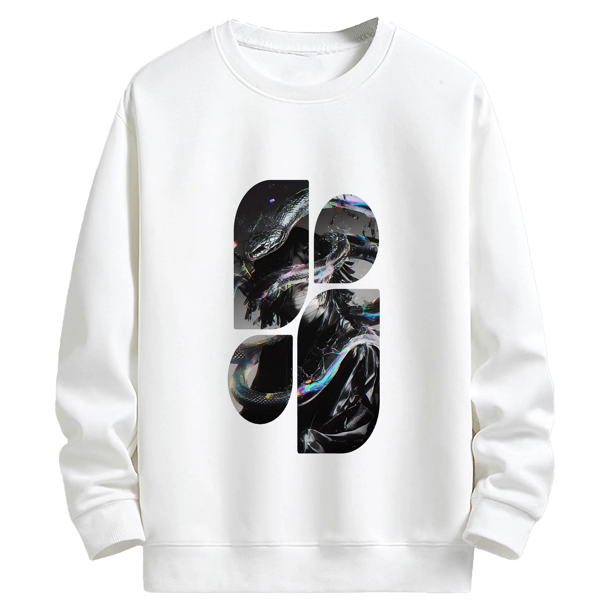 鬼滅の刃 グッズ,伊黒 小芭内 - 高品質 クルーネック スウェット ・ コットン59％ ポリエステル41％ ・ ユニセックス 長袖 トレーナー ・ カジュアル デイリー スポーツ 散歩用