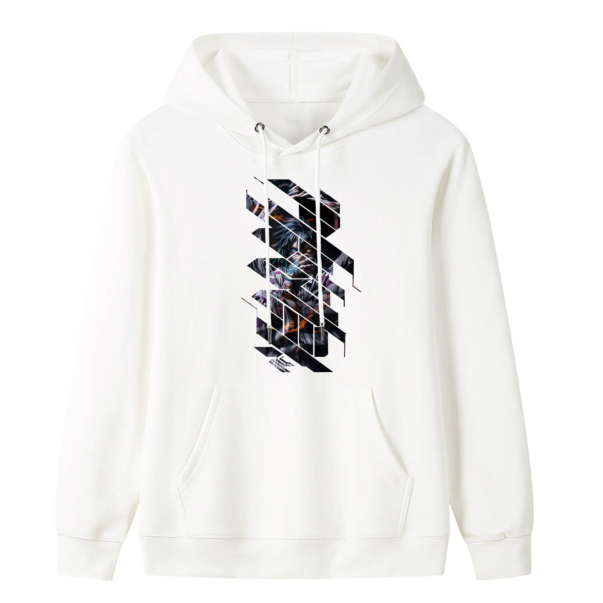 鬼滅の刃 グッズ,伊黒 小芭内 - キッズ フード付きパーカー ・ フロントプリント ・ ポリエステル100％ ・ 快適 通学 スポーツ 日常使い お散歩用