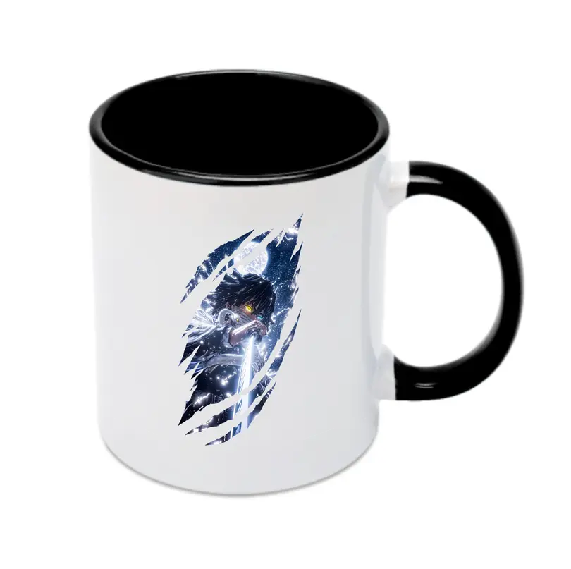 鬼滅の刃 グッズ,伊黒 小芭内 - カラフルマグカップ ・ 陶器 ・ 熱転写プリント ・ 鮮やかデザイン ・ 耐久性 高品質 ・ コーヒー お茶 ギフト用