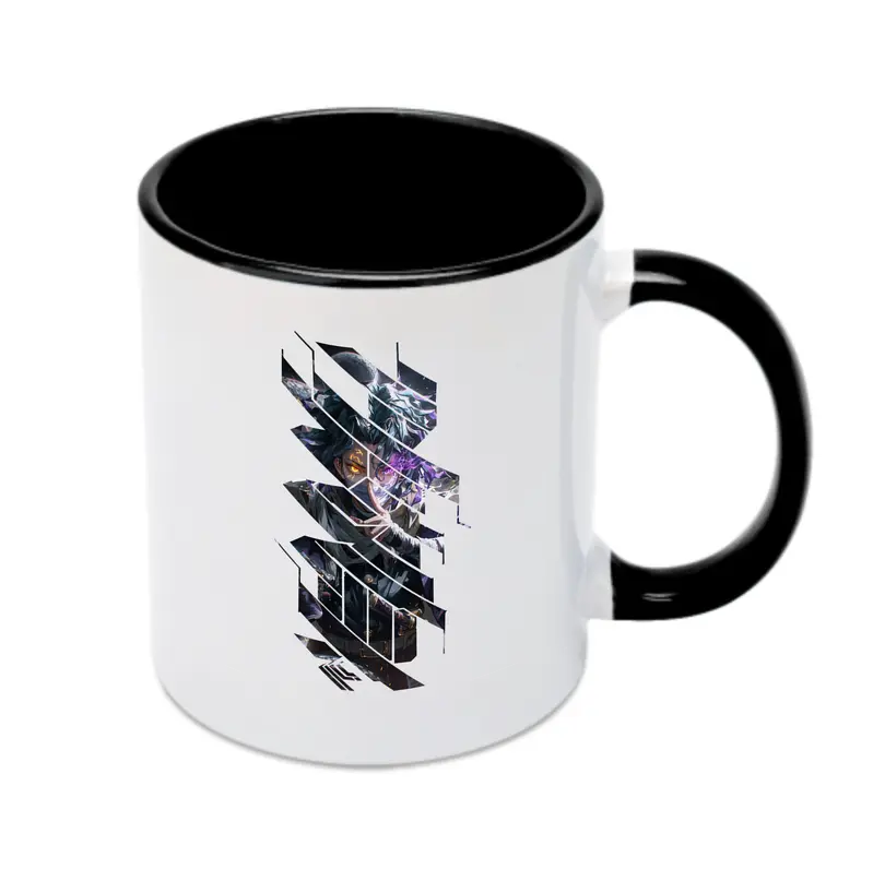 鬼滅の刃 グッズ,伊黒 小芭内 - カラフルマグカップ ・ 陶器 ・ 熱転写プリント ・ 鮮やかデザイン ・ 耐久性 高品質 ・ コーヒー お茶 ギフト用