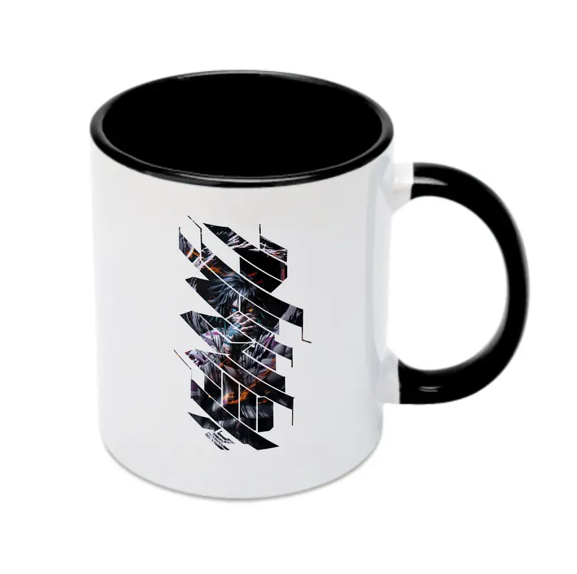 鬼滅の刃 グッズ,伊黒 小芭内 - カラフルマグカップ ・ 陶器 ・ 熱転写プリント ・ 鮮やかデザイン ・ 耐久性 高品質 ・ コーヒー お茶 ギフト用