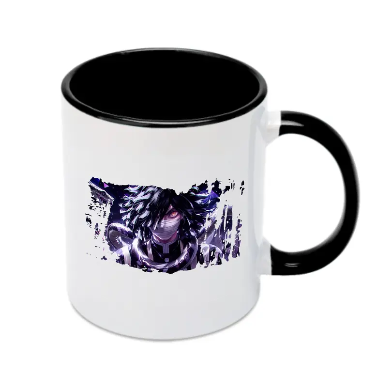 鬼滅の刃 グッズ,伊黒 小芭内 - カラフルマグカップ ・ 陶器 ・ 熱転写プリント ・ 鮮やかデザイン ・ 耐久性 高品質 ・ コーヒー お茶 ギフト用
