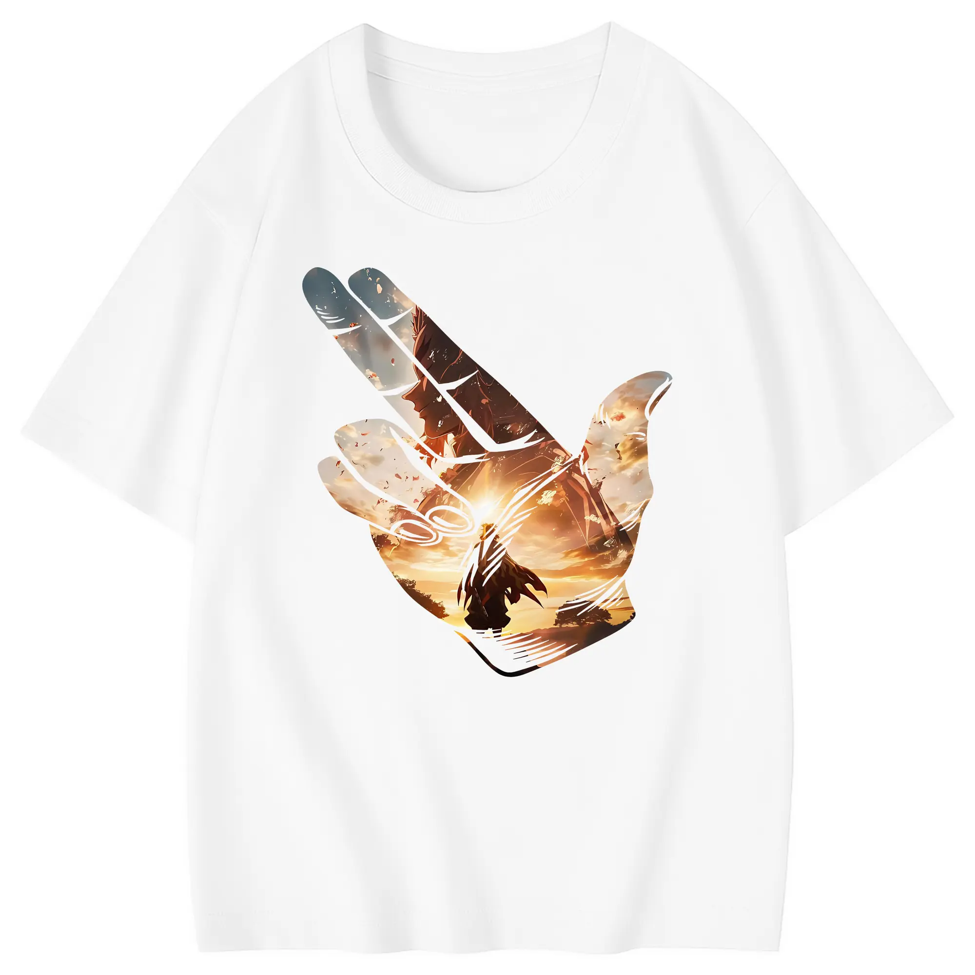 鬼滅の刃 グッズ,煉獄 杏寿郎 - 綿100％ キッズTシャツ ・ フロントプリント ・ 快適 通気性 ・ スポーツ カジュアル 散歩用