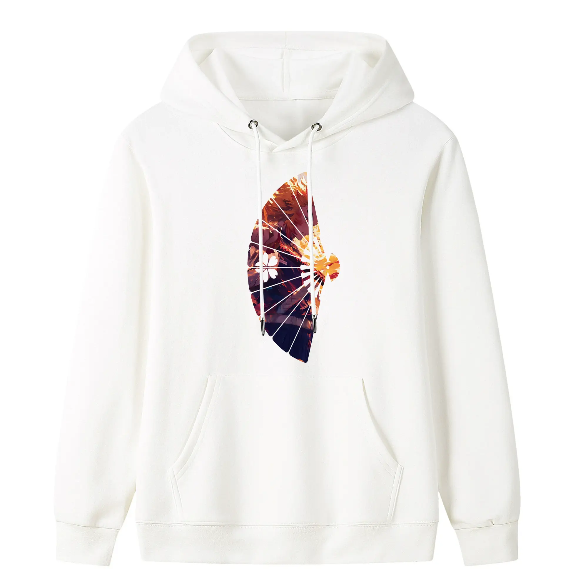 鬼滅の刃 グッズ,煉獄 杏寿郎 - キッズ フード付きパーカー ・ フロントプリント ・ ポリエステル100％ ・ 快適 通学 スポーツ 日常使い お散歩用