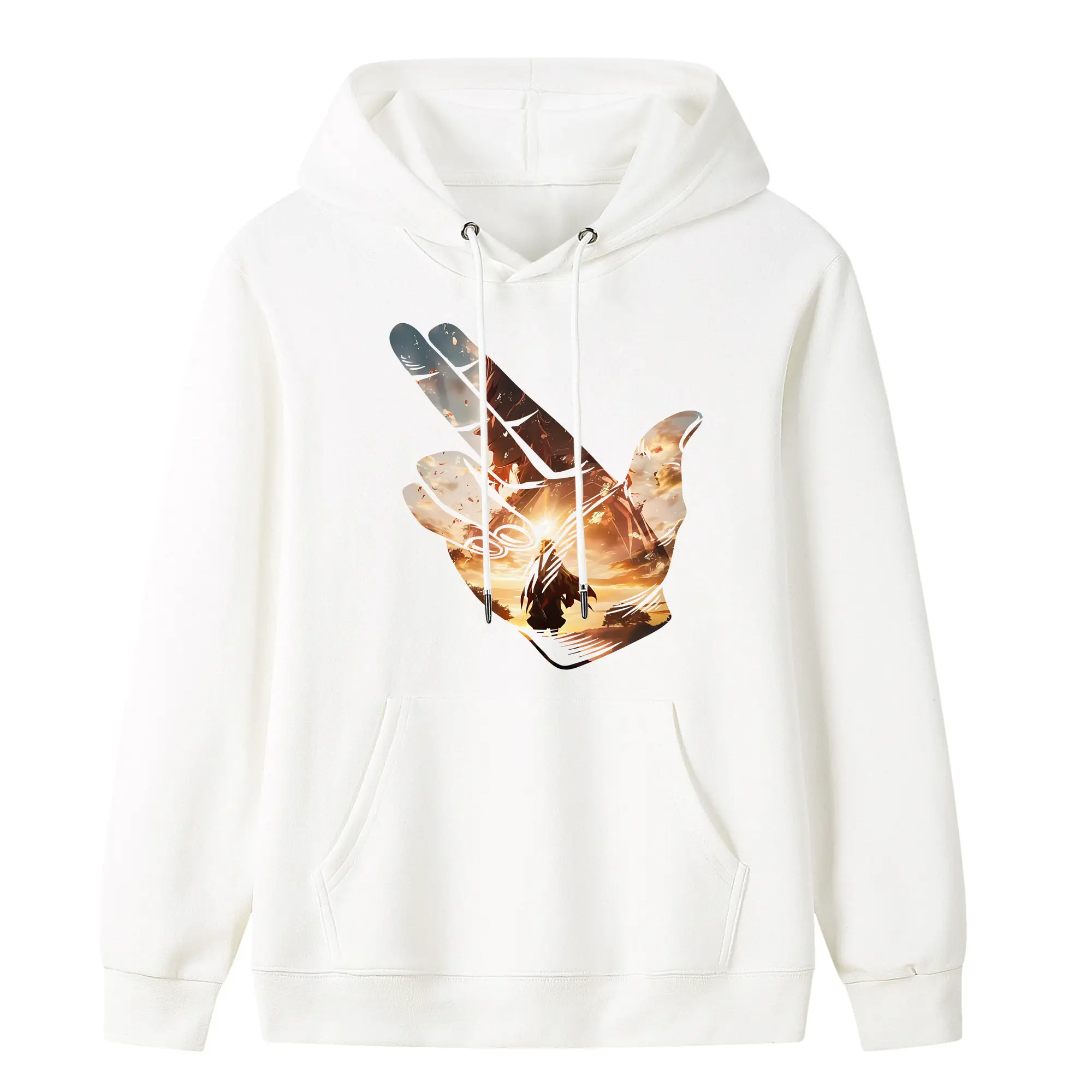 鬼滅の刃 グッズ,煉獄 杏寿郎 - キッズ フード付きパーカー ・ フロントプリント ・ ポリエステル100％ ・ 快適 通学 スポーツ 日常使い お散歩用