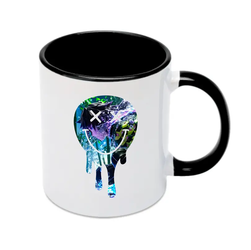 鬼滅の刃 グッズ,冨岡 義勇 - カラフルマグカップ ・ 陶器 ・ 熱転写プリント ・ 鮮やかデザイン ・ 耐久性 高品質 ・ コーヒー お茶 ギフト用