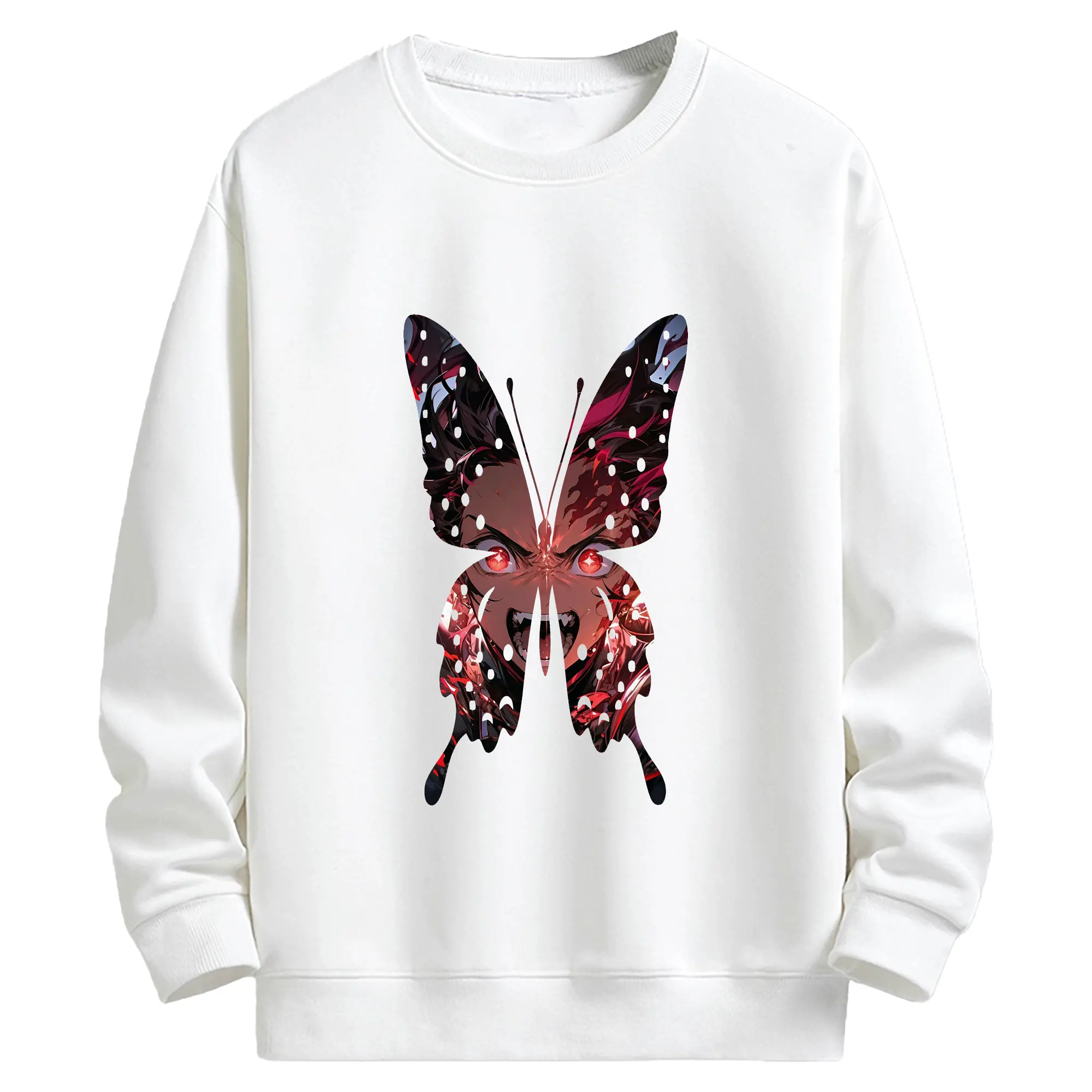 鬼滅の刃 グッズ,竈門 炭治郎 - キッズ クルーネックスウェットシャツ ・ フロントプリント ・ 綿80％ ポリエステル20％ ・ 快適 通学 スポーツ 日常使い お散歩用