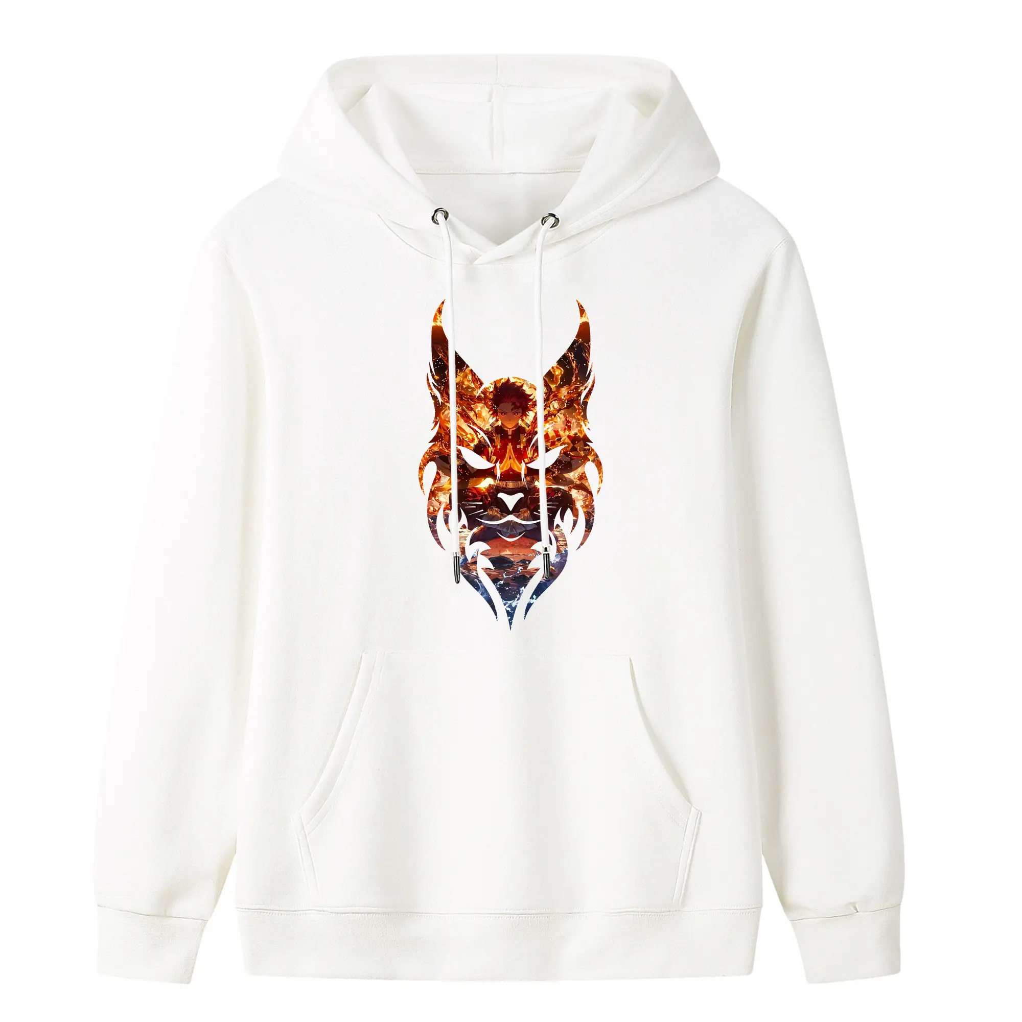 鬼滅の刃 グッズ,竈門 炭治郎 - キッズ フード付きパーカー ・ フロントプリント ・ ポリエステル100％ ・ 快適 通学 スポーツ 日常使い お散歩用