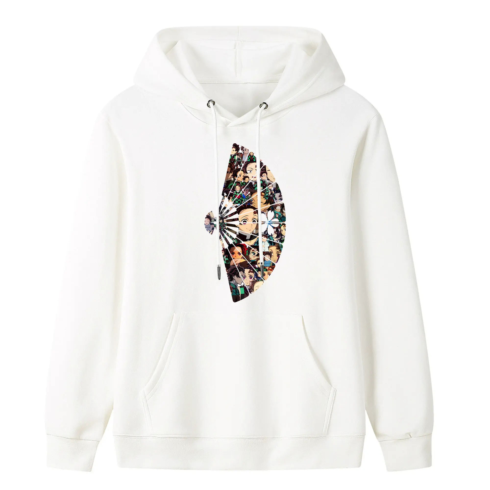 鬼滅の刃 グッズ,竈門 炭治郎 - キッズ フード付きパーカー ・ フロントプリント ・ ポリエステル100％ ・ 快適 通学 スポーツ 日常使い お散歩用