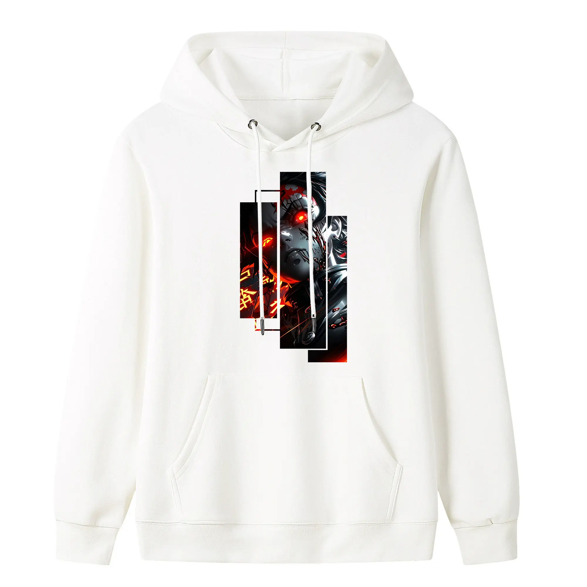 鬼滅の刃 グッズ,竈門 炭治郎 - キッズ フード付きパーカー ・ フロントプリント ・ ポリエステル100％ ・ 快適 通学 スポーツ 日常使い お散歩用