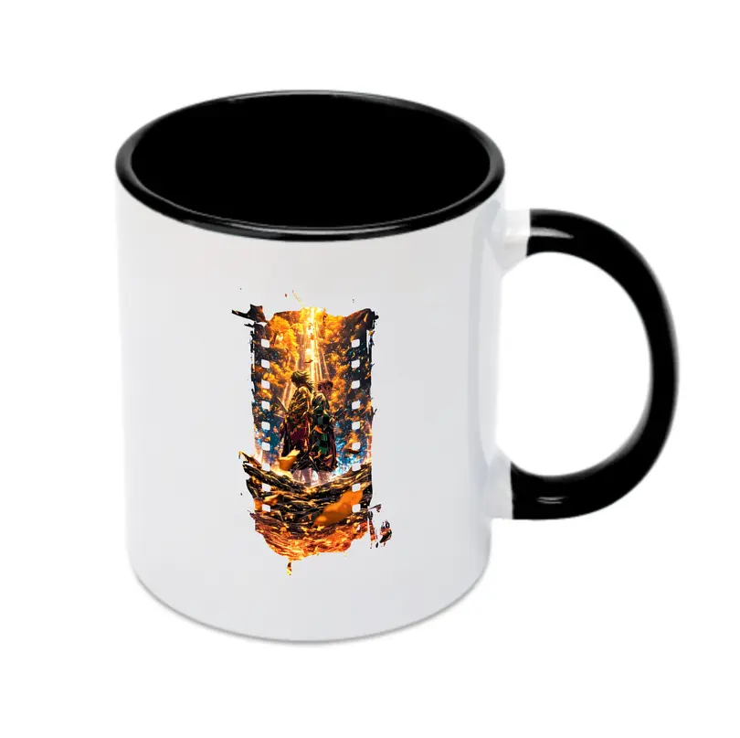 鬼滅の刃 グッズ,竈門 炭治郎 - カラフルマグカップ ・ 陶器 ・ 熱転写プリント ・ 鮮やかデザイン ・ 耐久性 高品質 ・ コーヒー お茶 ギフト用