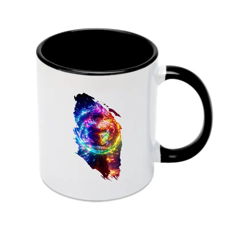 鬼滅の刃 グッズ,竈門 炭治郎 - カラフルマグカップ ・ 陶器 ・ 熱転写プリント ・ 鮮やかデザイン ・ 耐久性 高品質 ・ コーヒー お茶 ギフト用