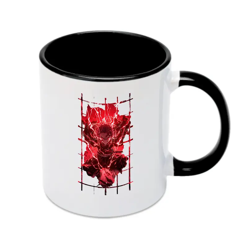 鬼滅の刃 グッズ,竈門 炭治郎 - カラフルマグカップ ・ 陶器 ・ 熱転写プリント ・ 鮮やかデザイン ・ 耐久性 高品質 ・ コーヒー お茶 ギフト用